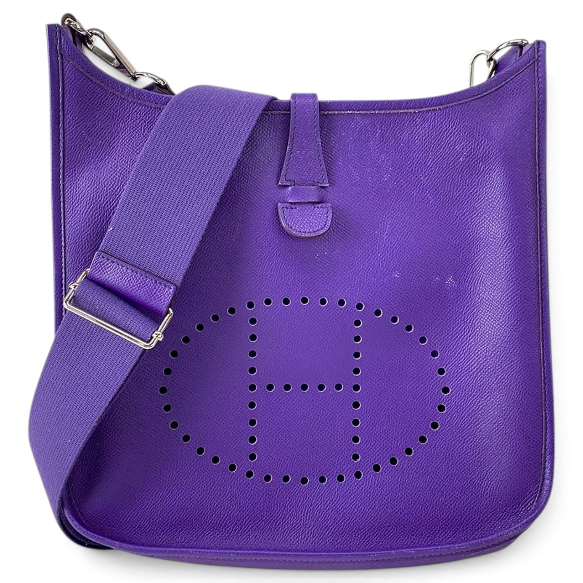 Evelyne leather handbag