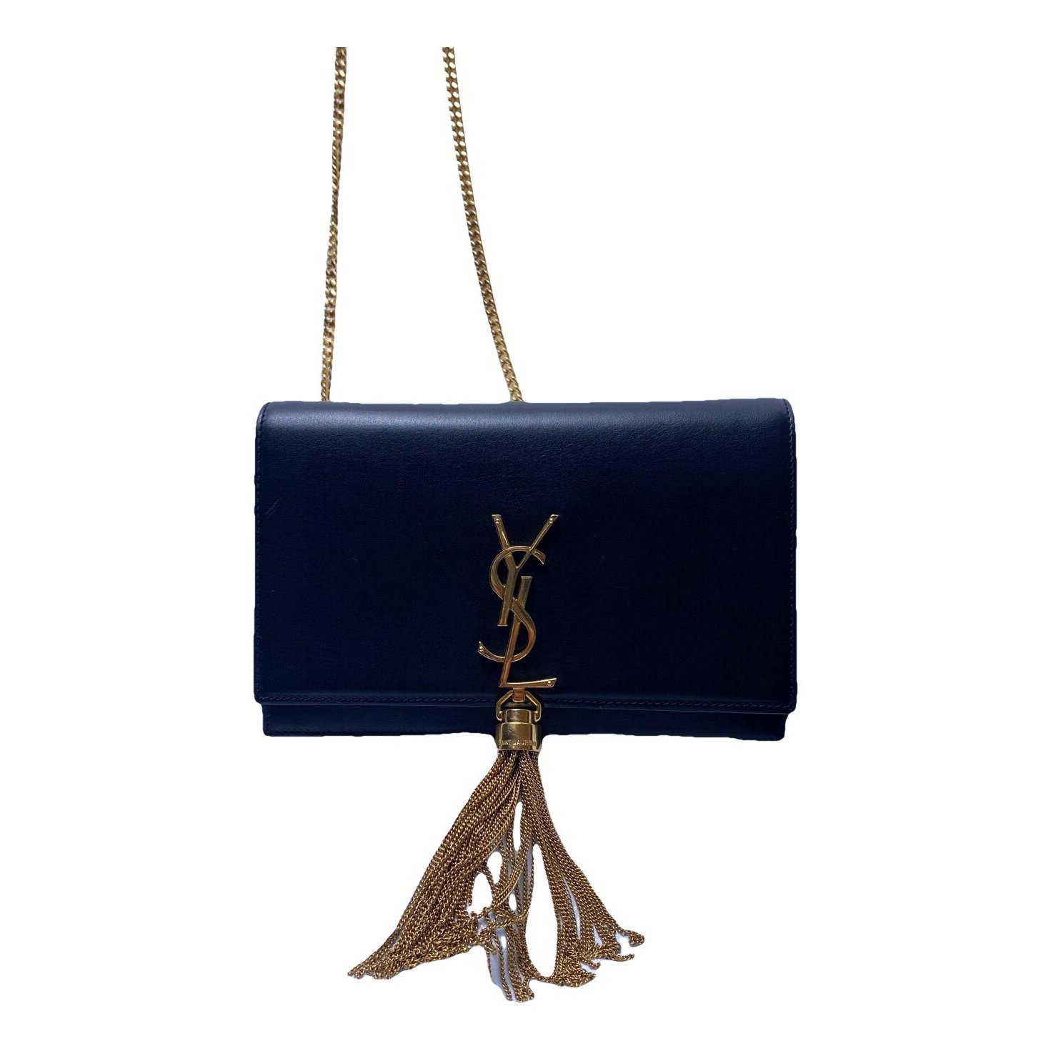 Pompom Kate leather crossbody bag