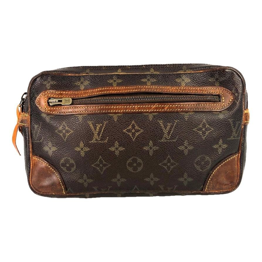 Marly Dragonne cloth clutch bag