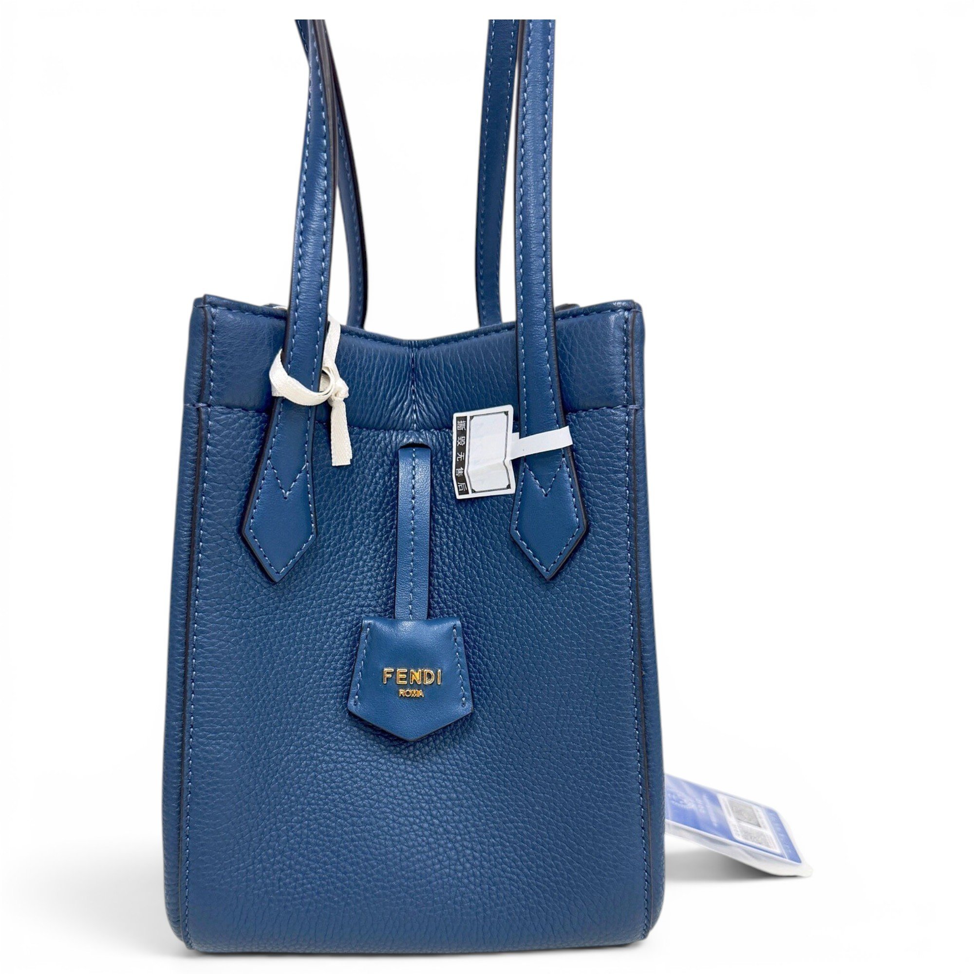 Origami leather handbag