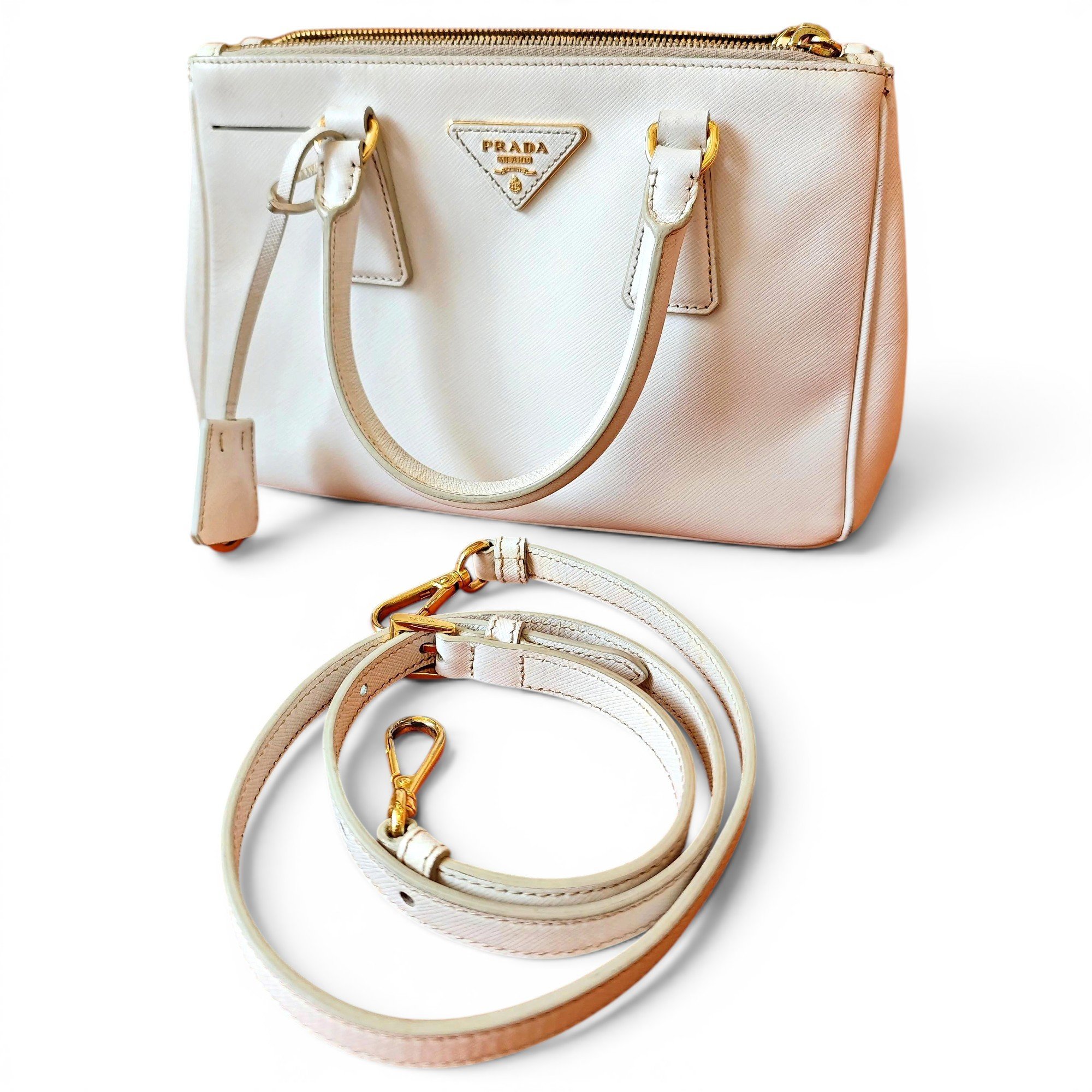 Leather satchel