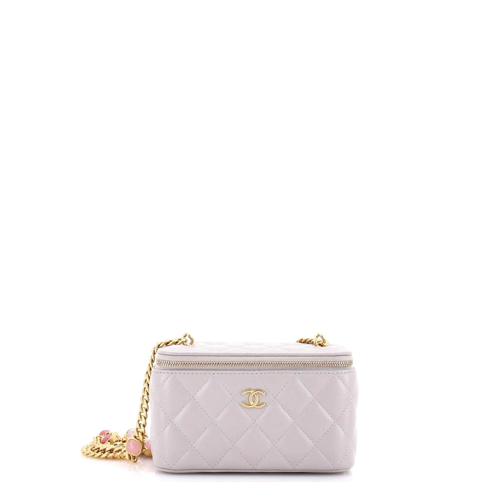 Vegan leather clutch bag