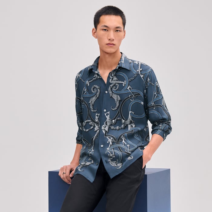 Océan "l'Instruction Du Roy" Straight Cut Shirt