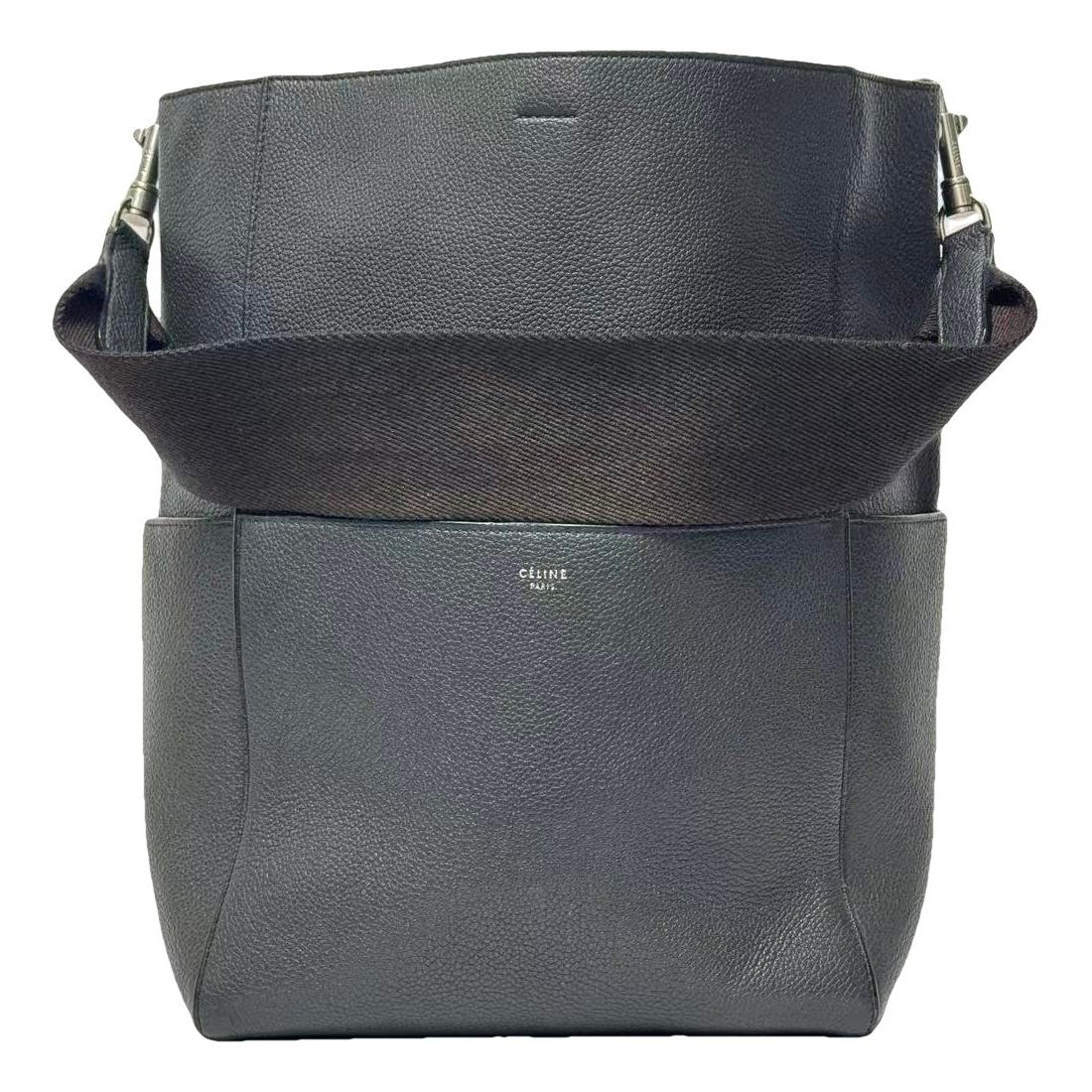 Seau Sangle leather tote