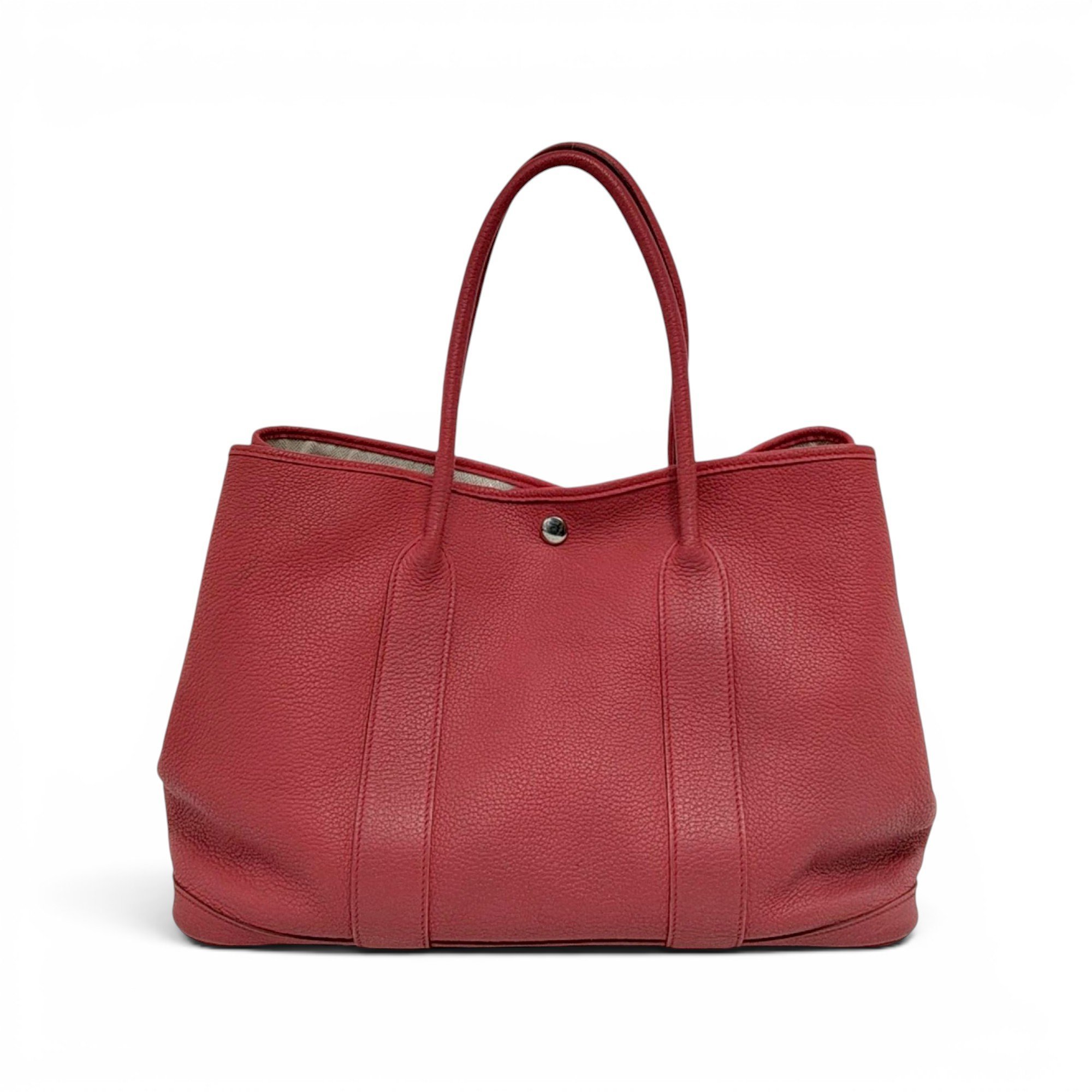 Garden Party leather handbag