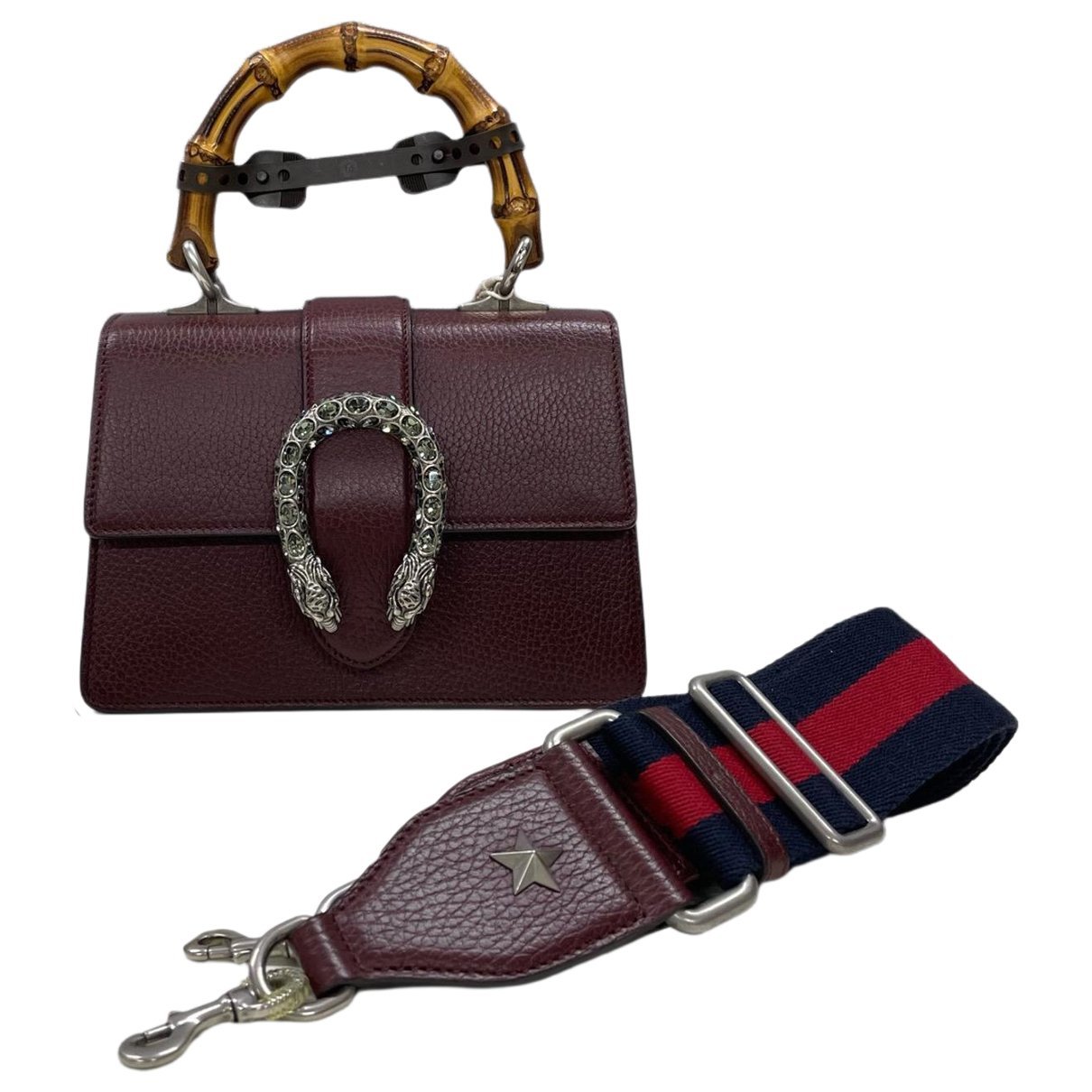 Dionysus Bamboo leather handbag