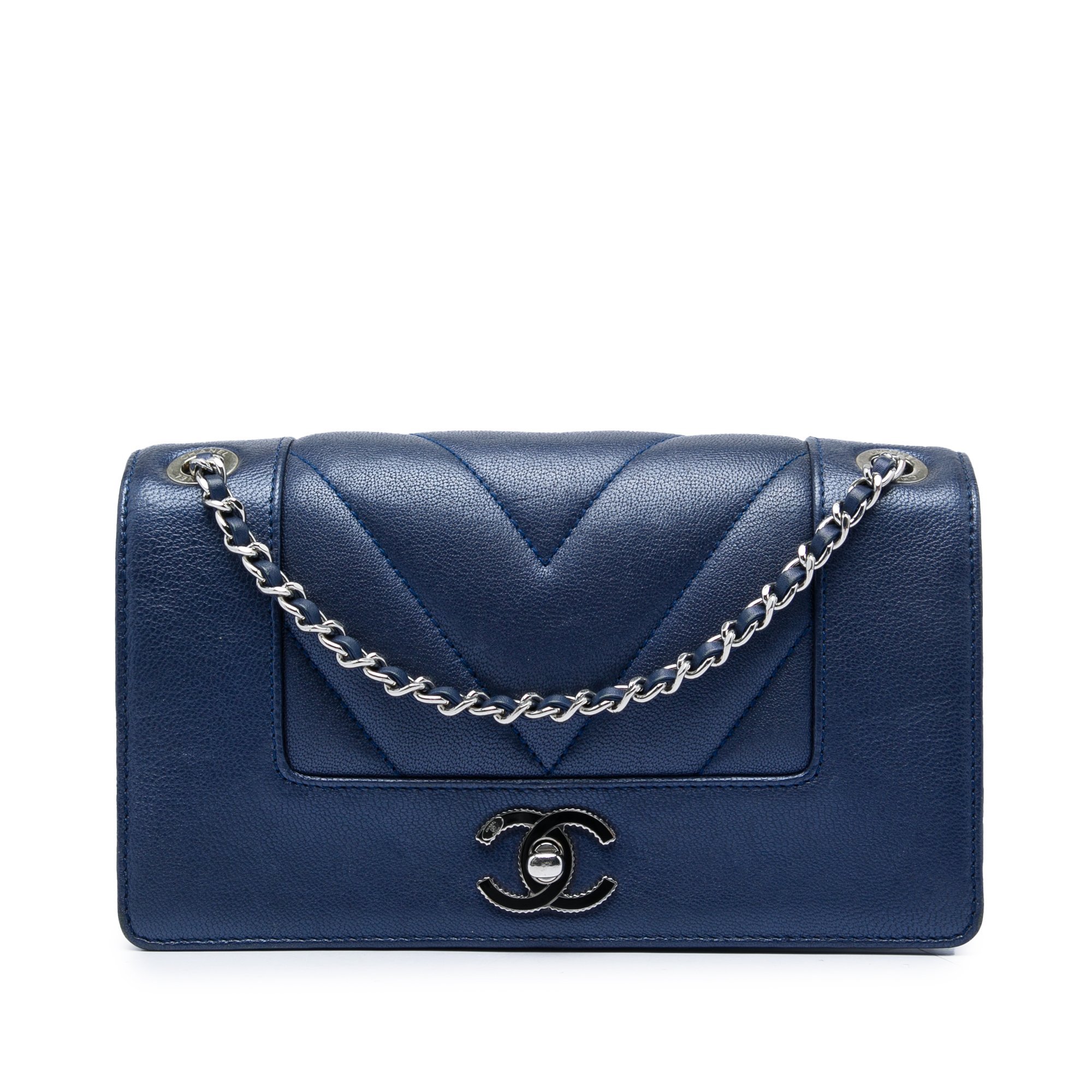 Mademoiselle leather handbag
