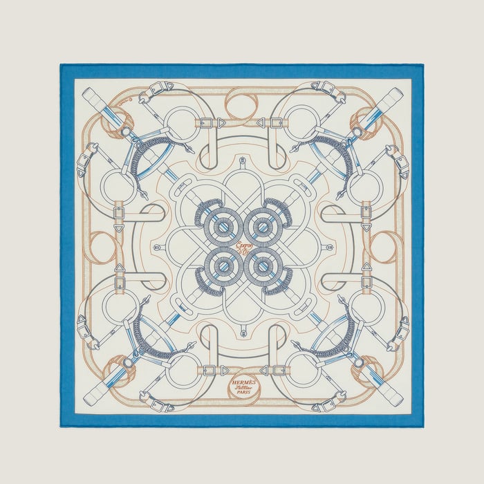 Lumineuse Eperon d'Or Handkerchief