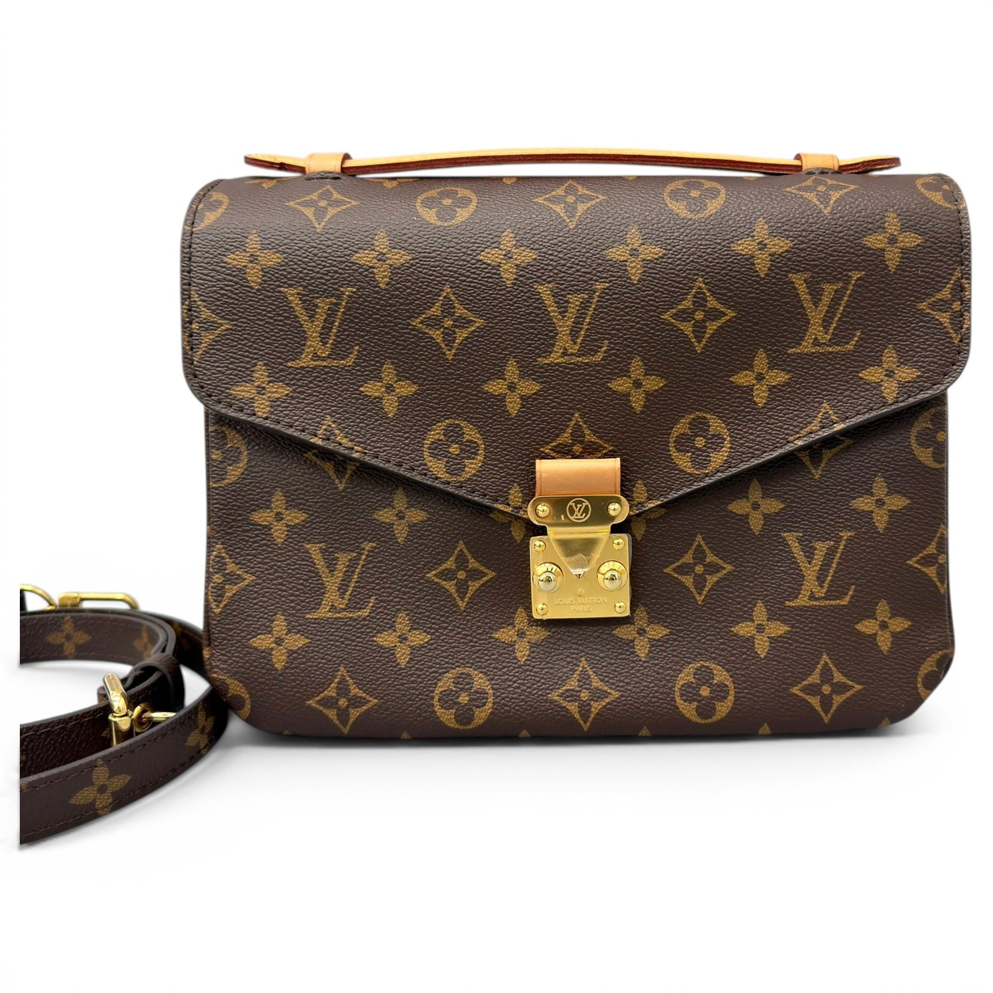 Metis leather handbag
