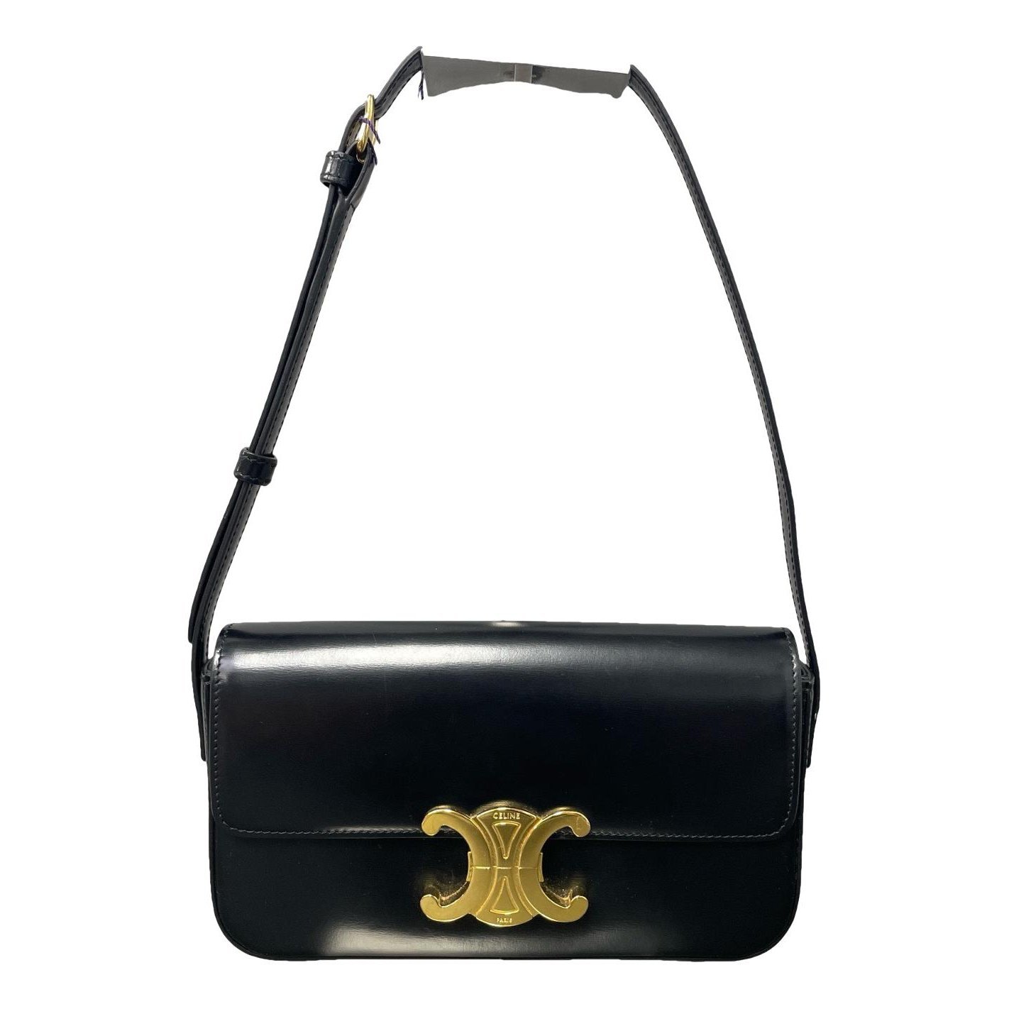 Triomphe Long leather handbag