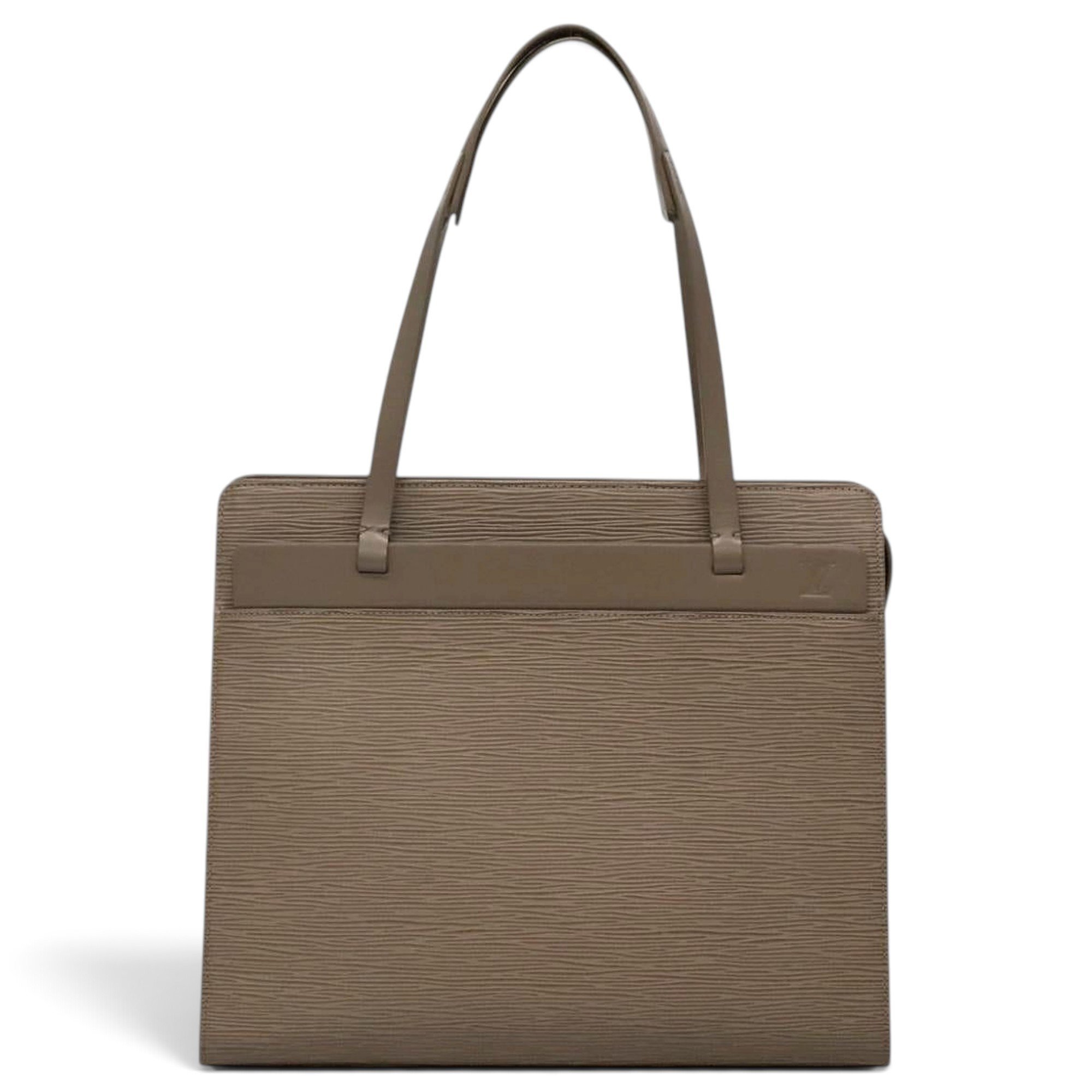 Croisette leather tote