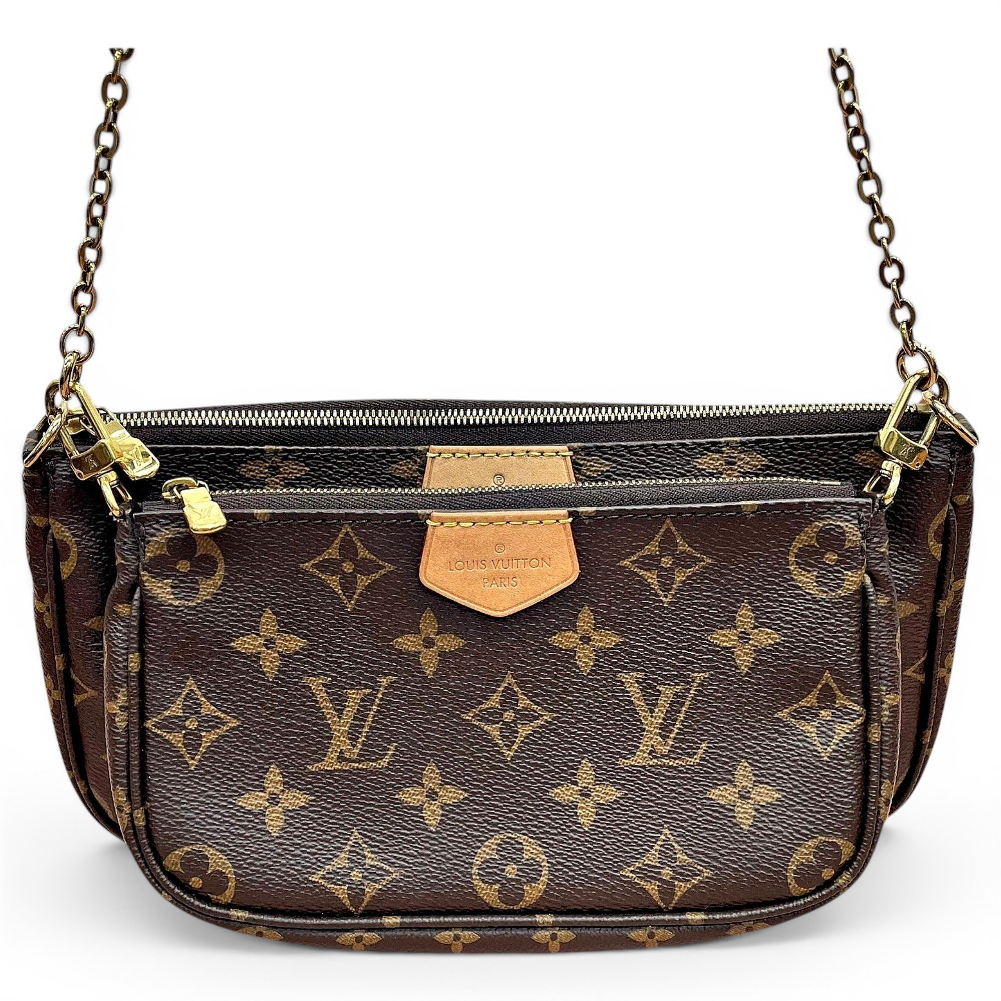 Multi Pochette Accessoires leather handbag