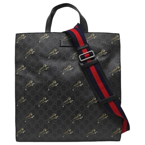Ophidia GG Supreme leather handbag