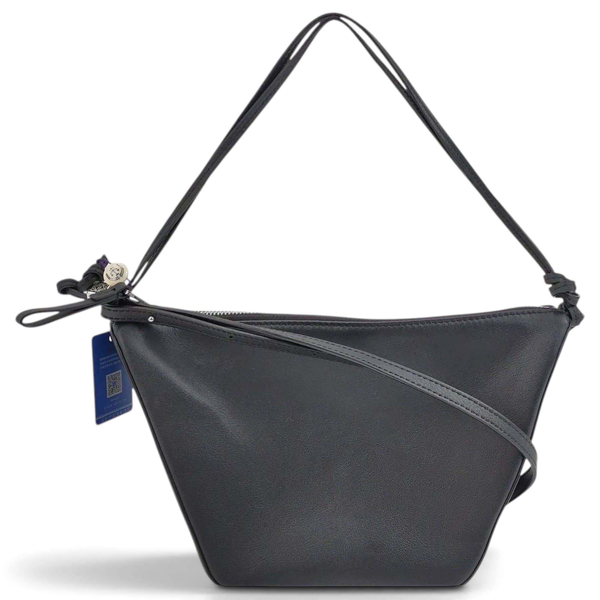 Hammock leather handbag