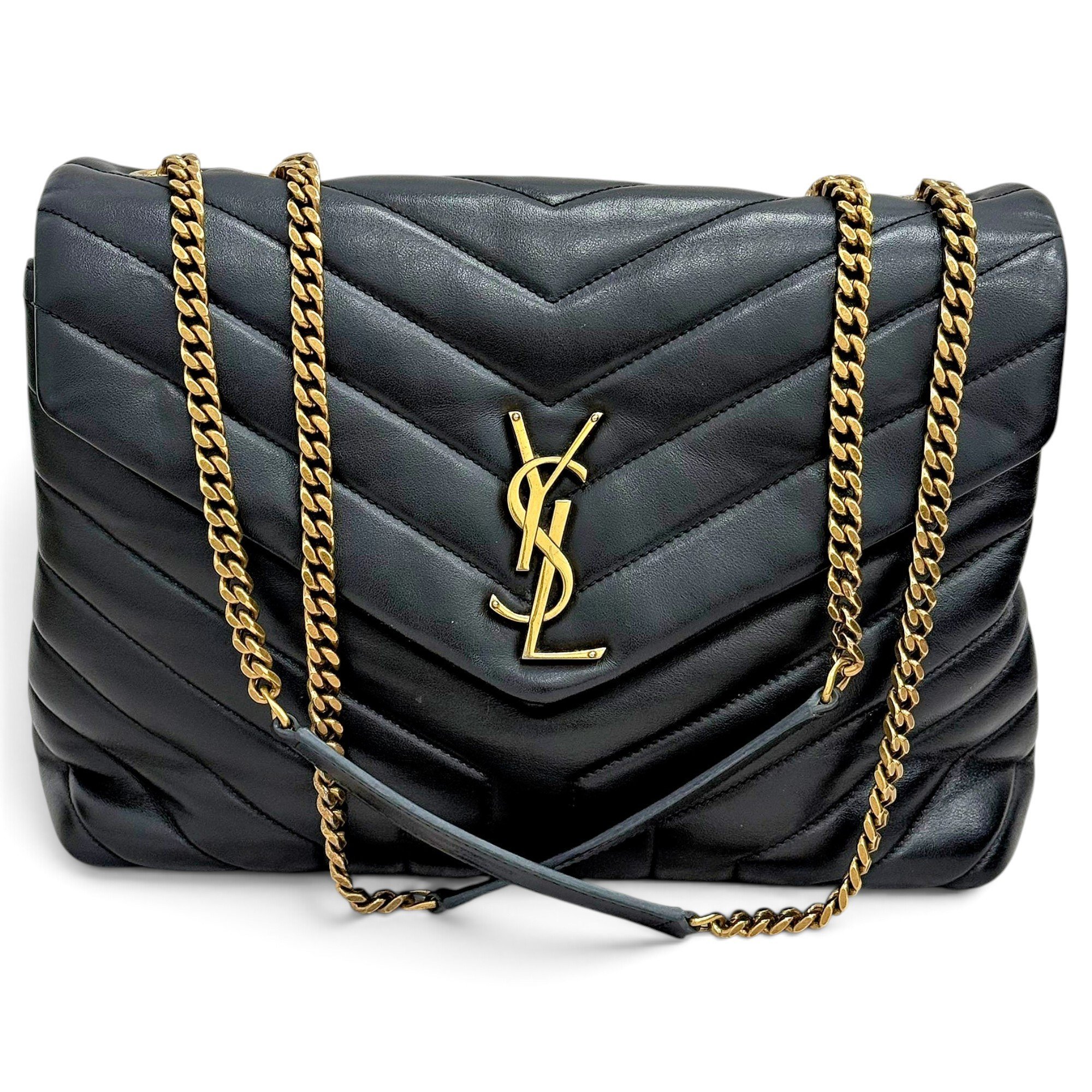 Loulou leather handbag