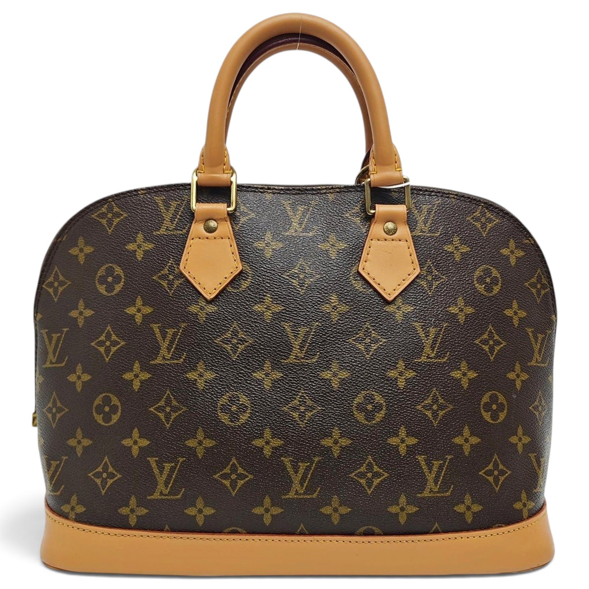 Alma leather handbag