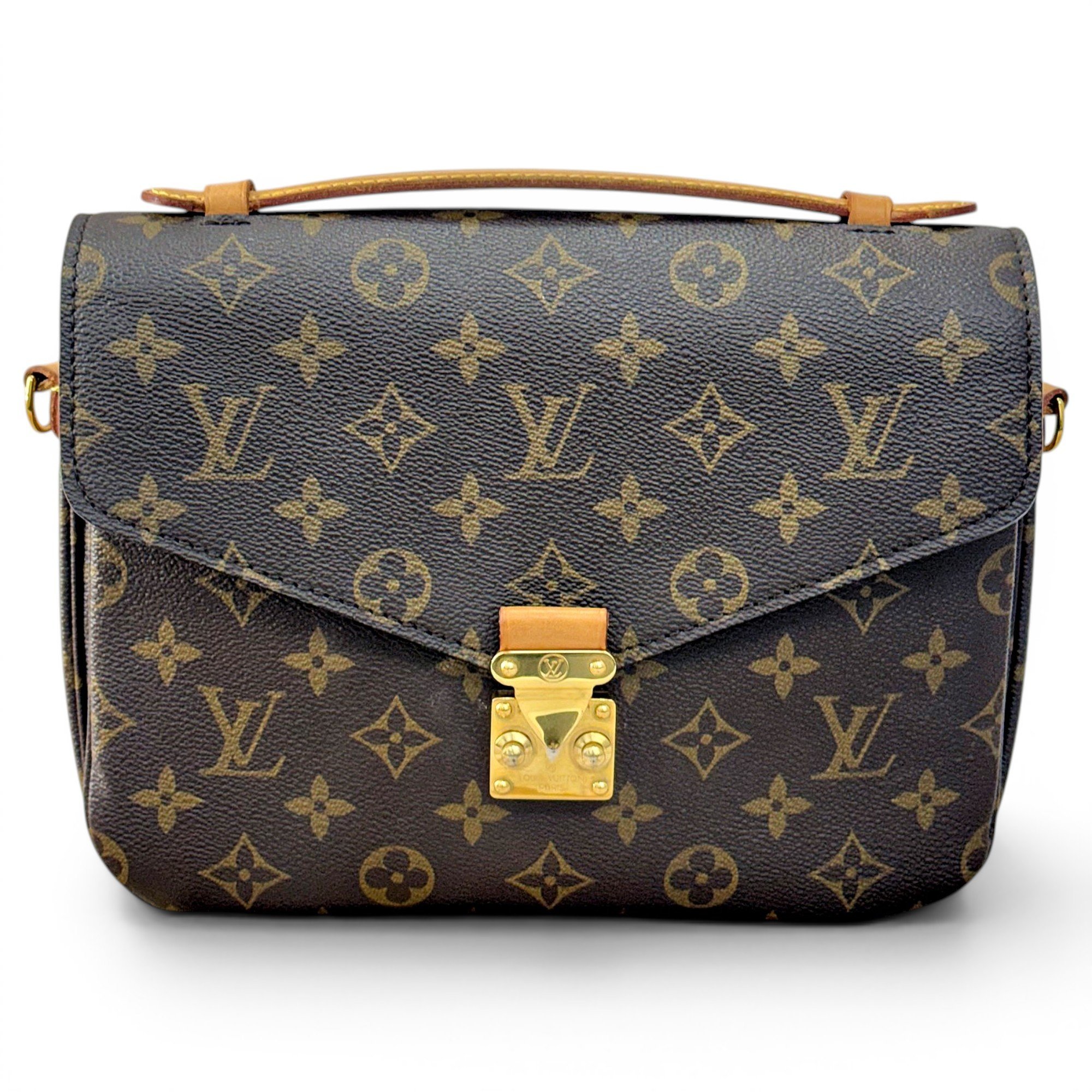 Metis leather handbag