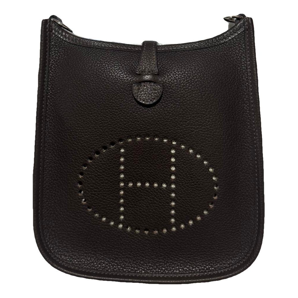 Mini Evelyne leather crossbody bag