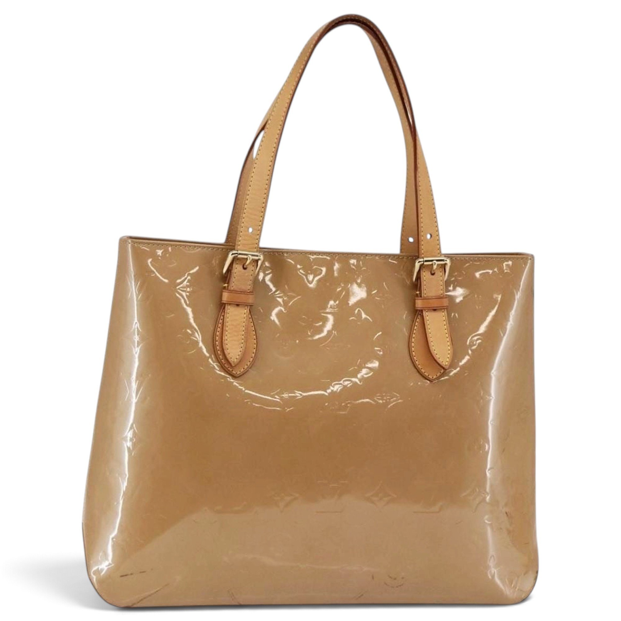 Brentwood patent leather handbag