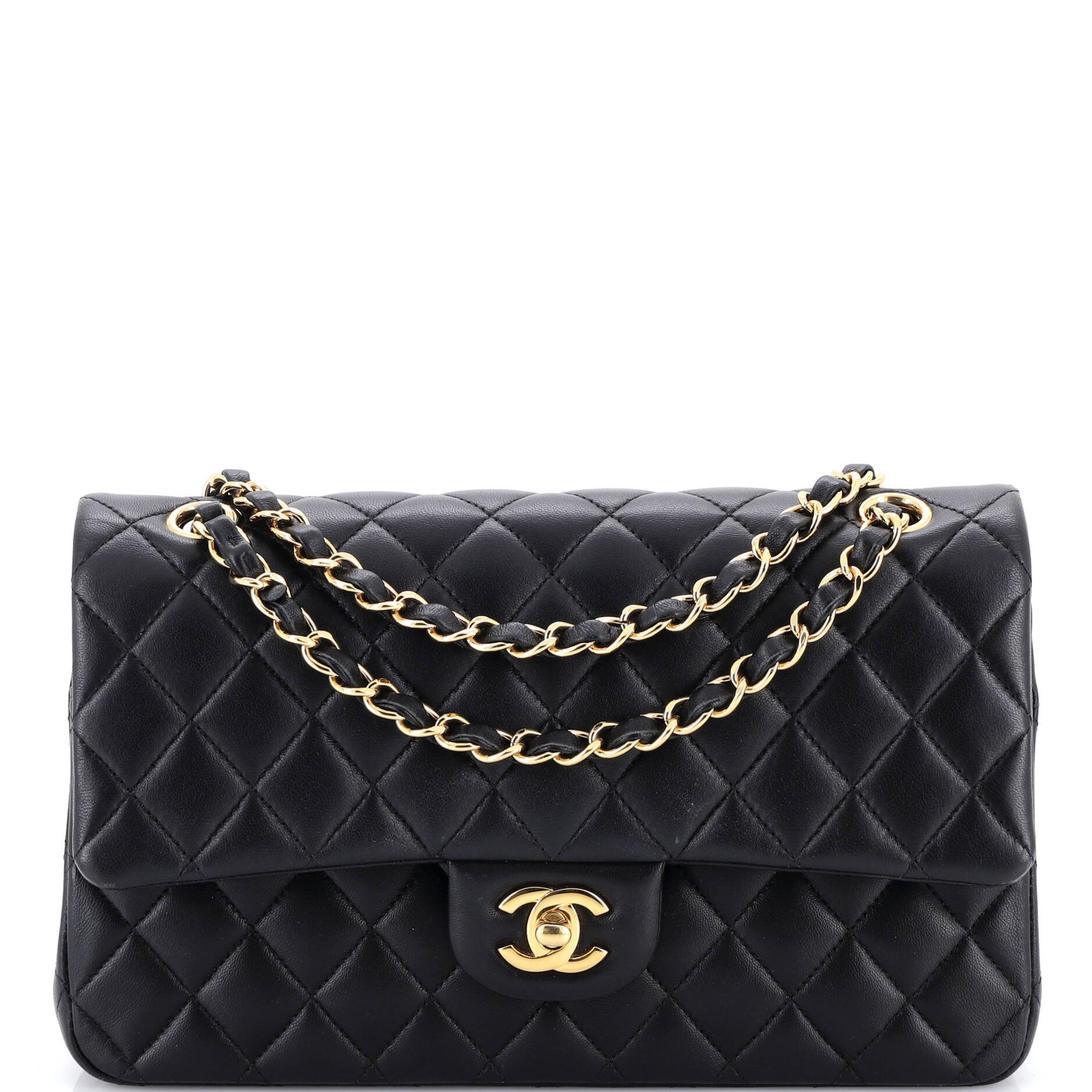 Classic Double Flap Bag Quilted Lambskin Medium
