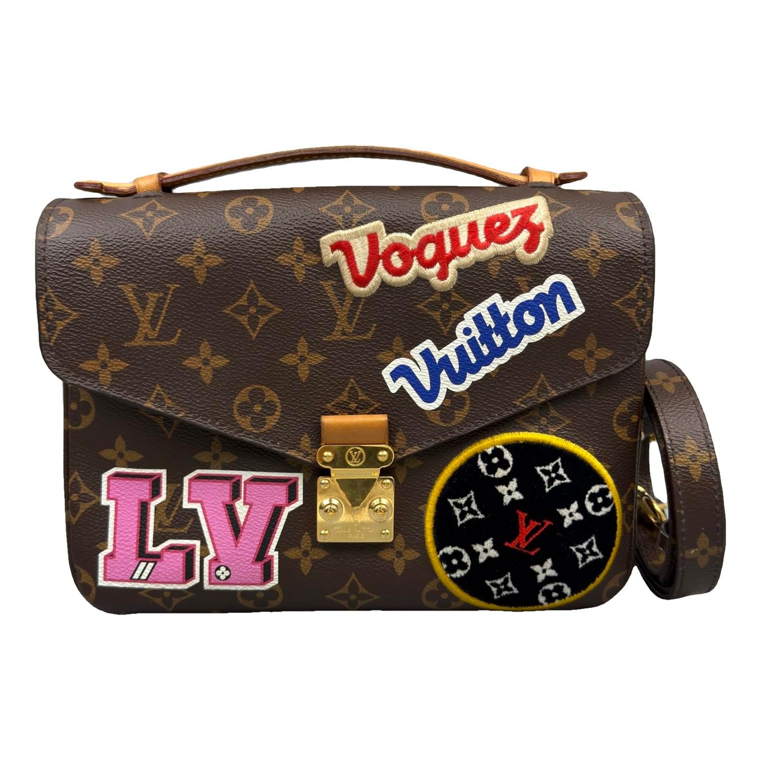 Metis leather handbag