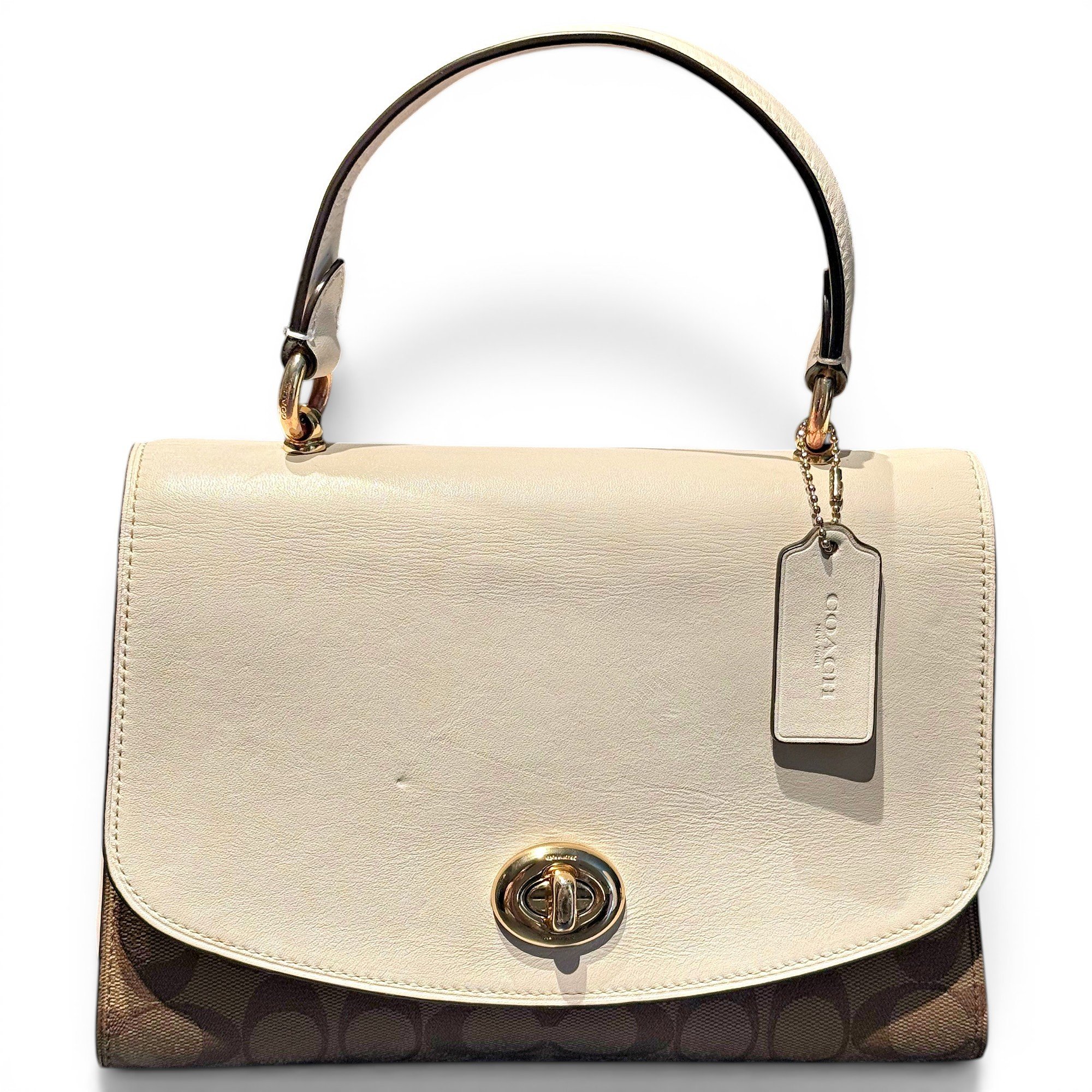 Leather satchel