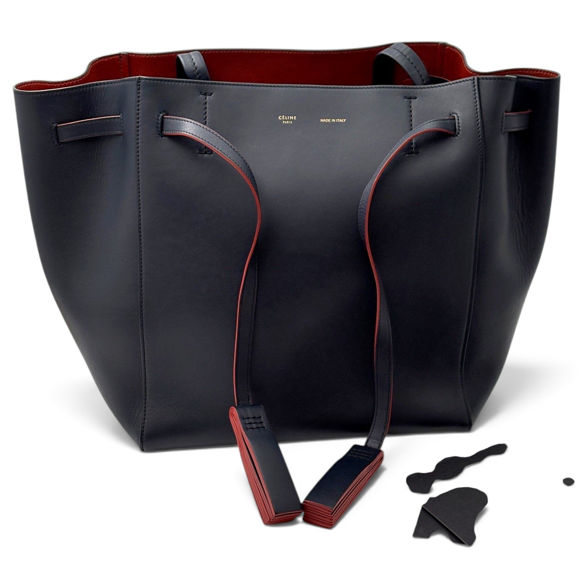 Phantom leather handbag
