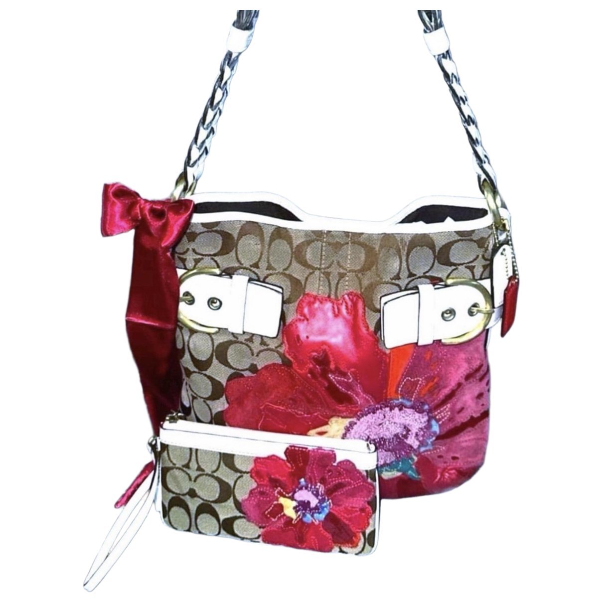 Signature Sufflette cloth handbag