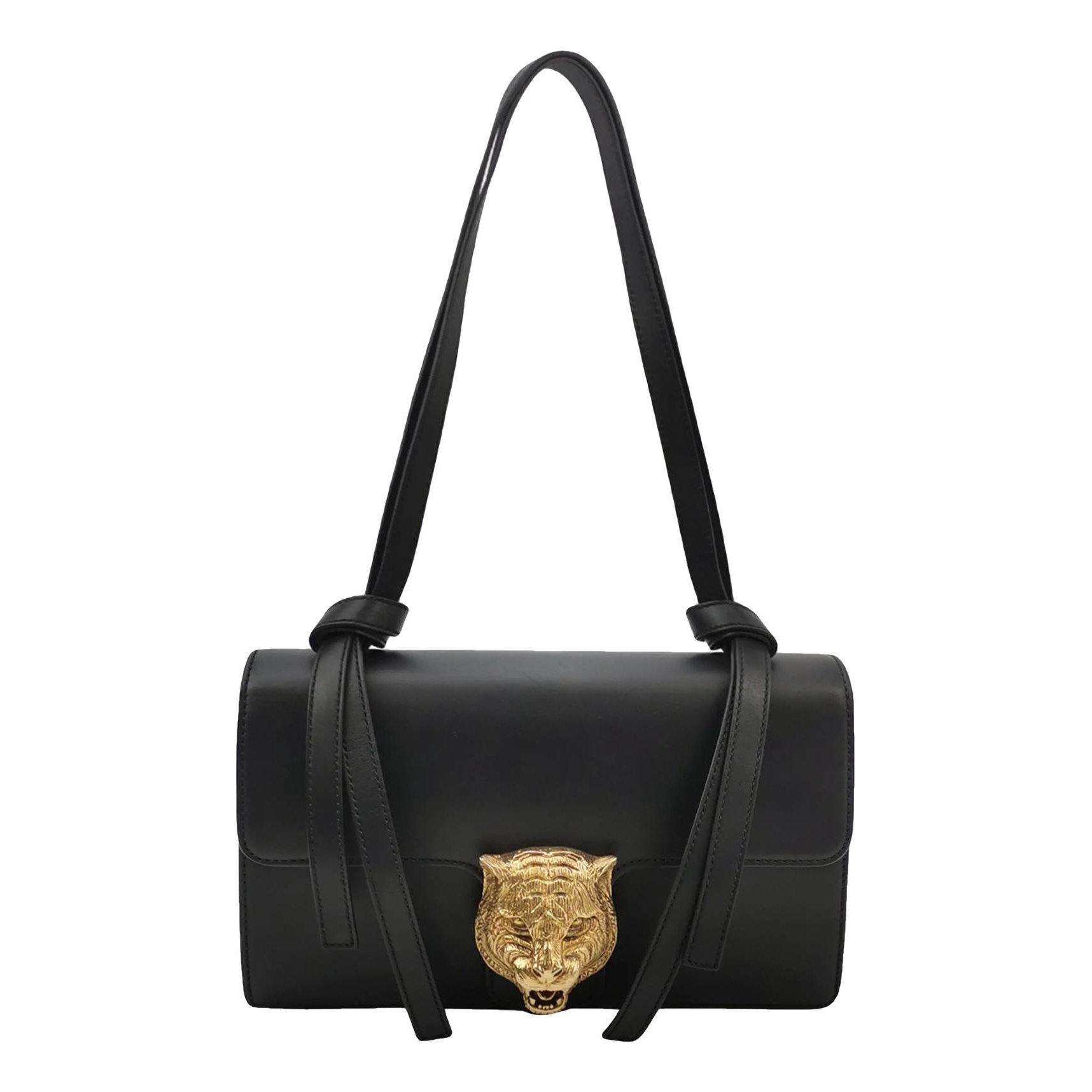 Animalier leather handbag
