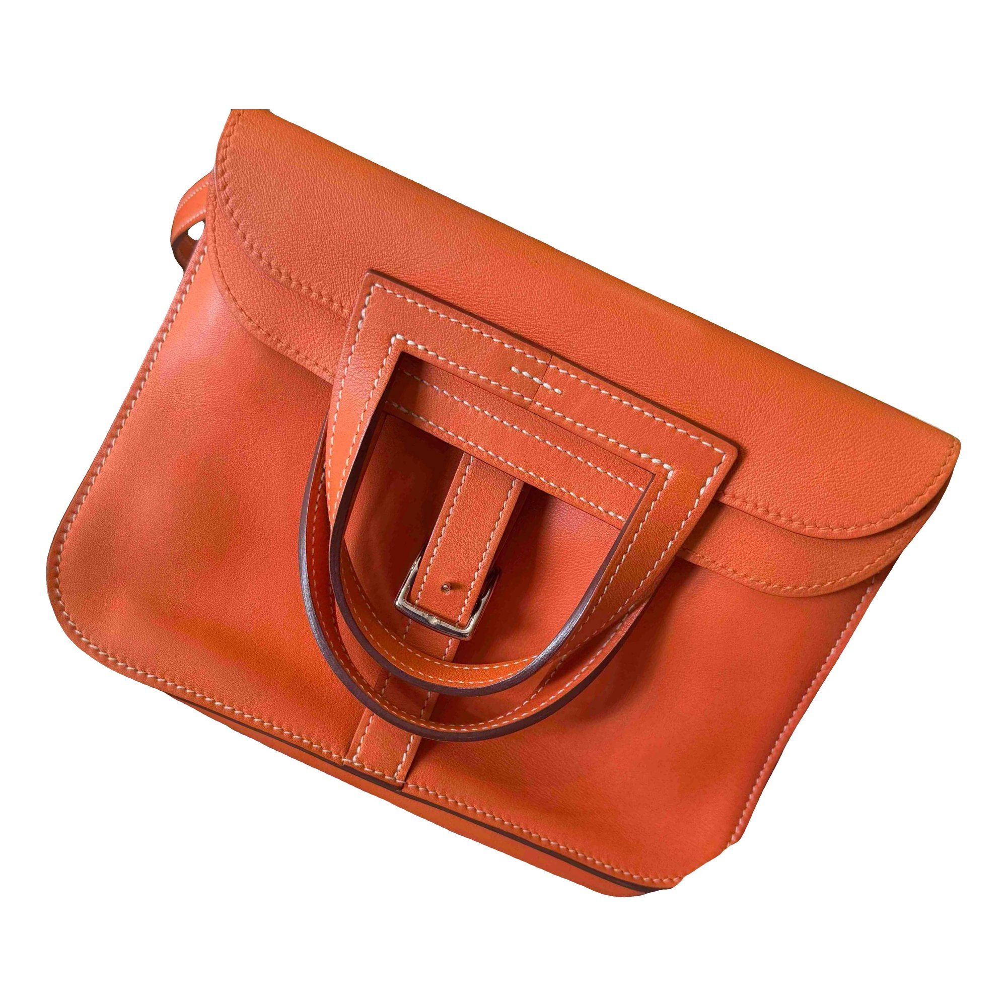 Halzan leather handbag