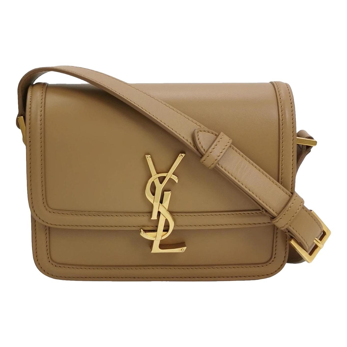 Solférino leather handbag