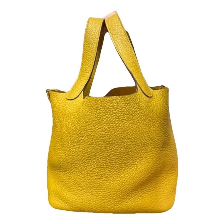 Hermes Picotin 18 Handbag Clemence Leather