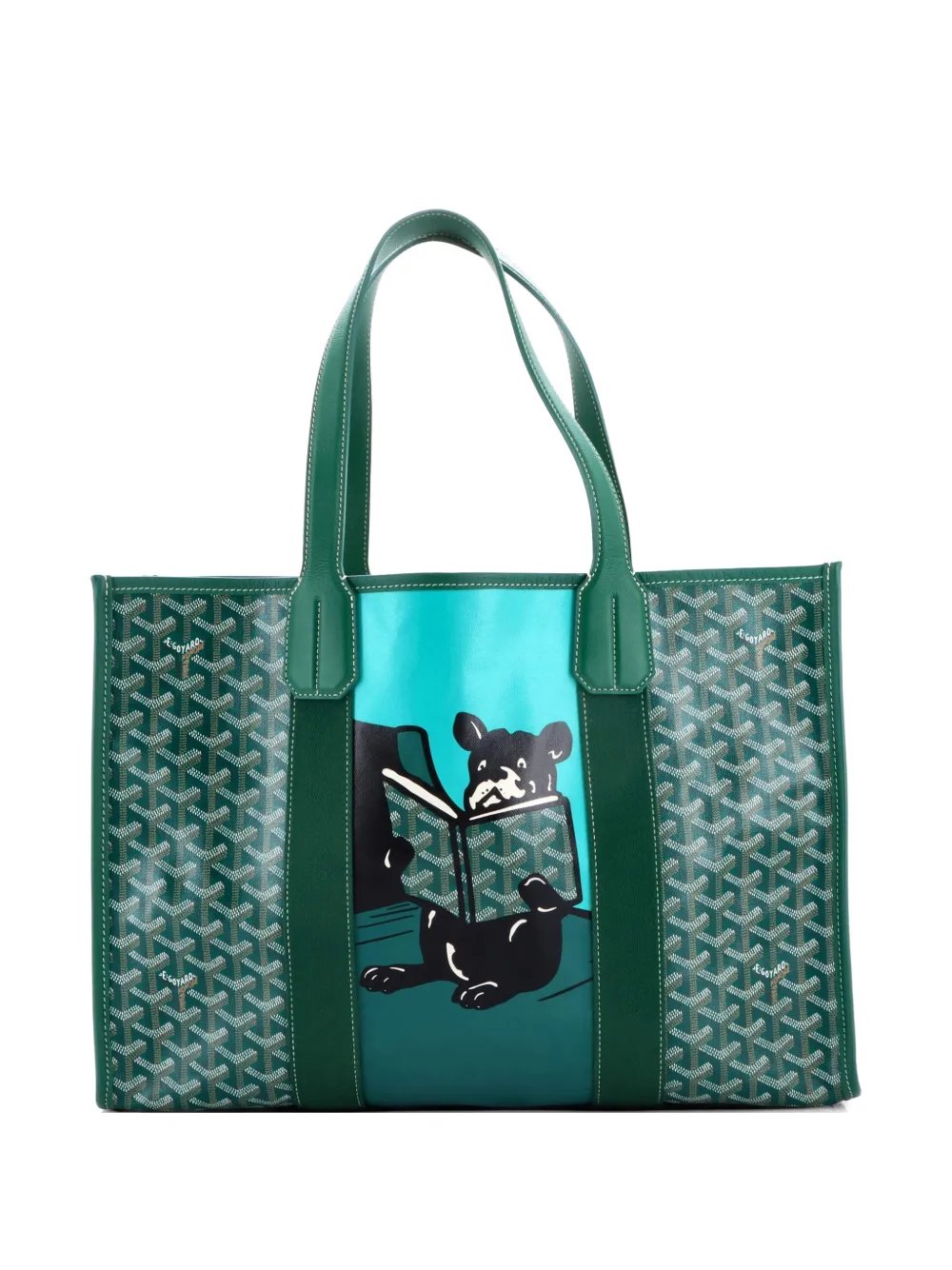 Villette Printed Coated Canvas MM tote bag