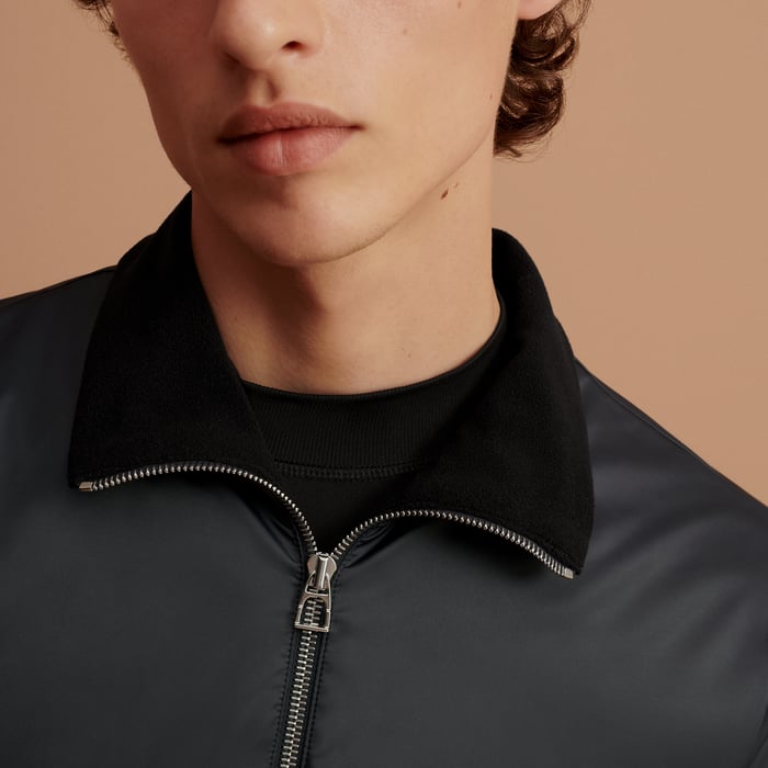 Navy Warm-up Fleece