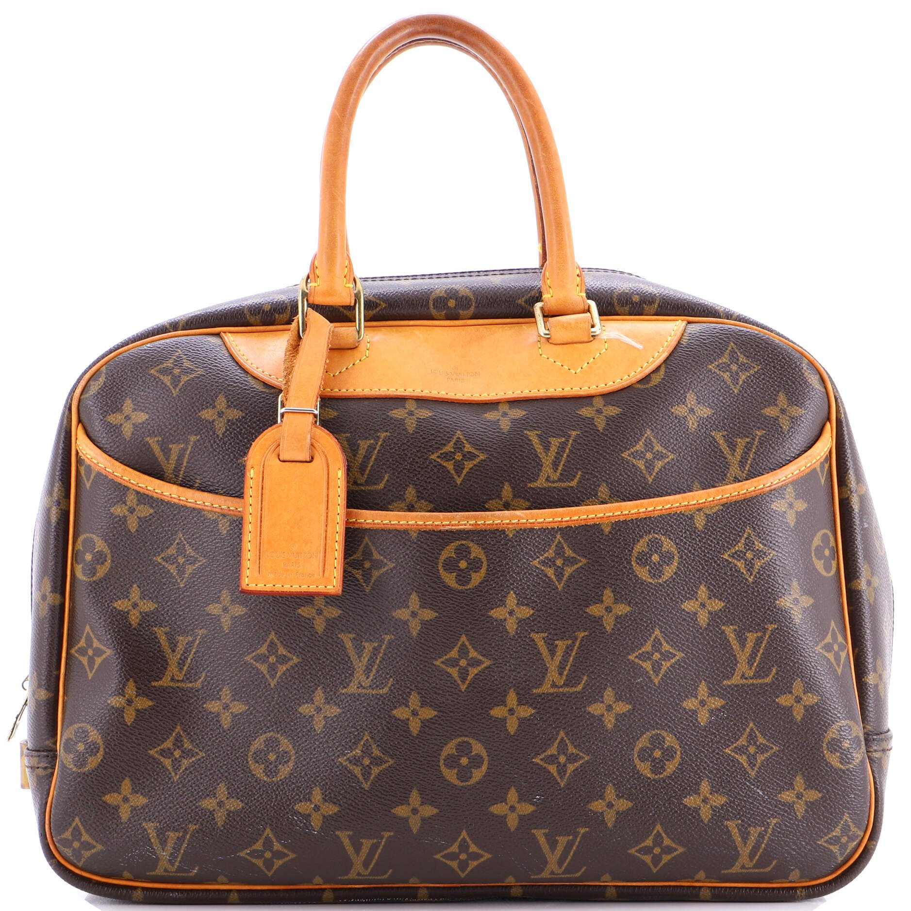 Louis Vuitton Deauville Handbag Monogram Canvas
