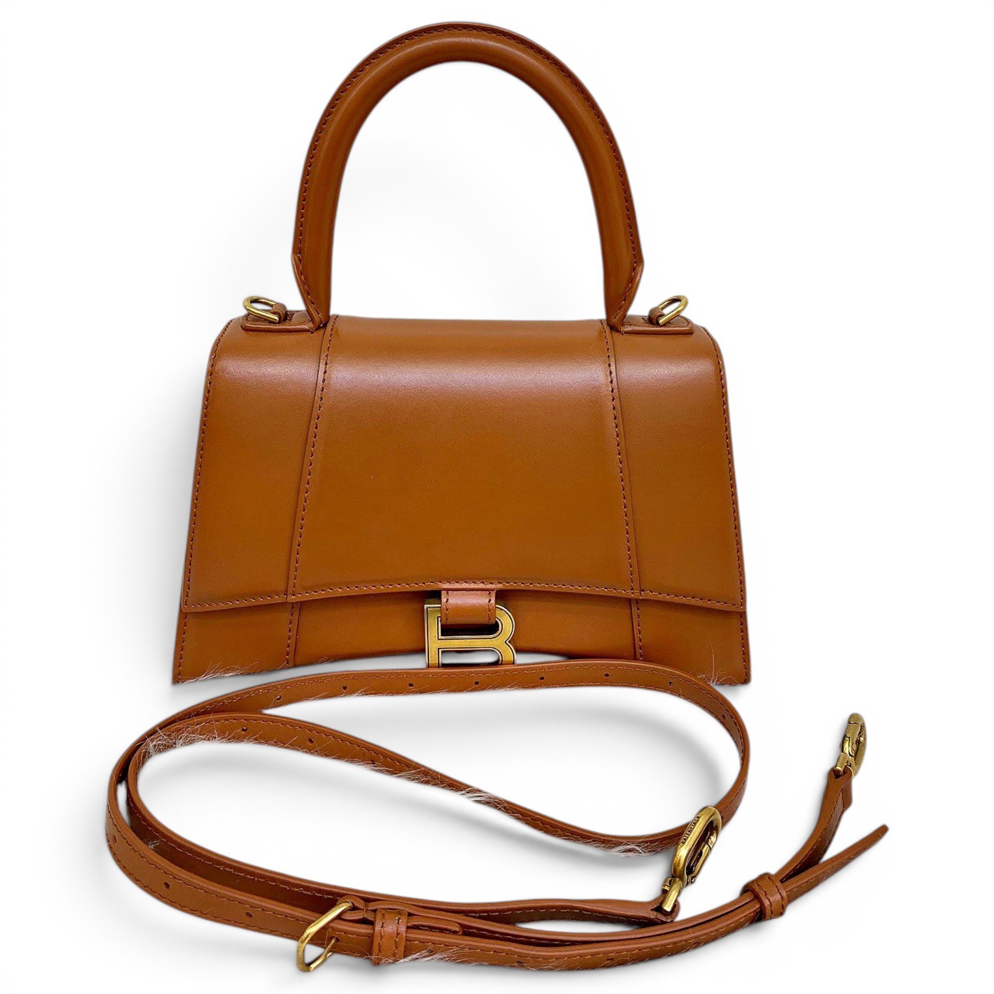 Balenciaga Hourglass leather crossbody bag
