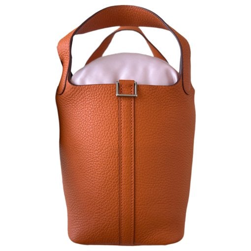 Picotin leather handbag