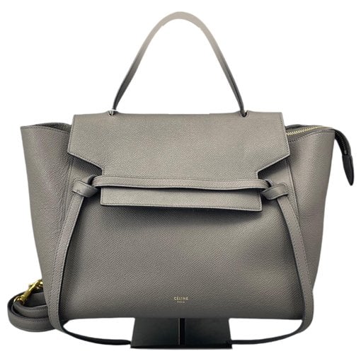 Belt leather handbag