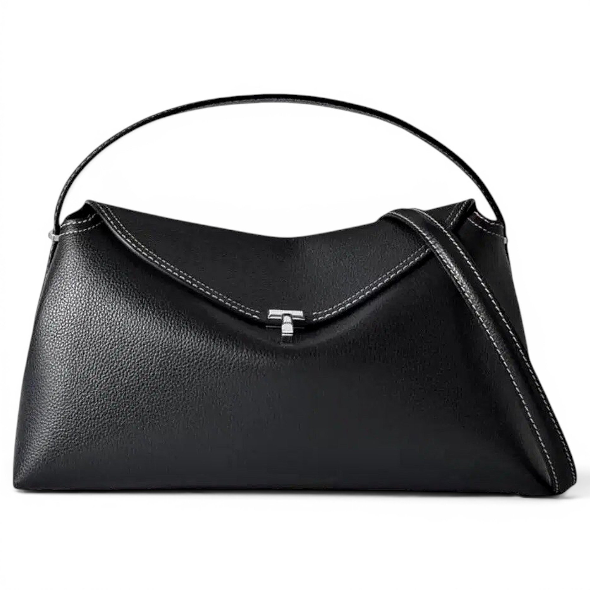 T-Lock leather handbag