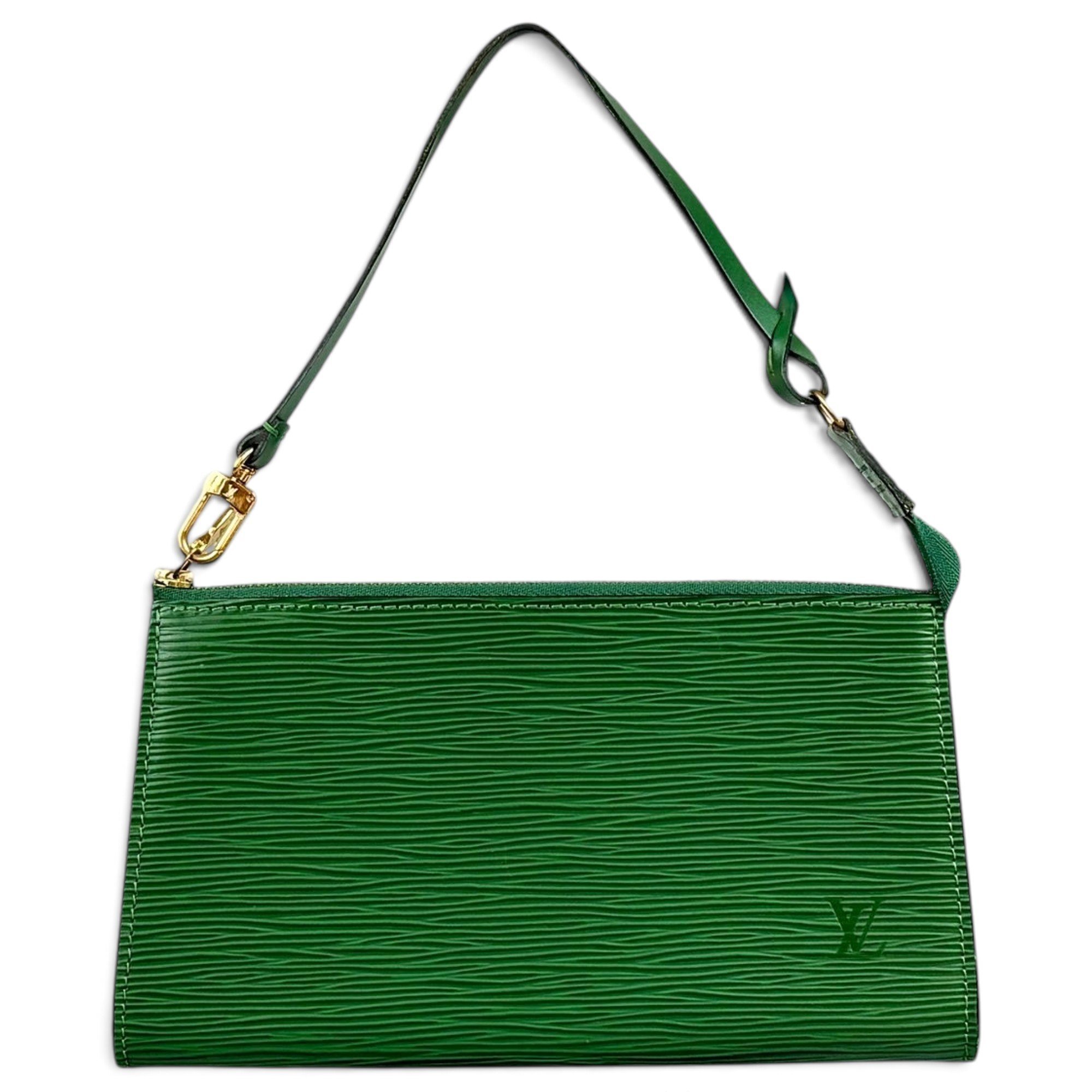 Pochette Accessoire leather handbag