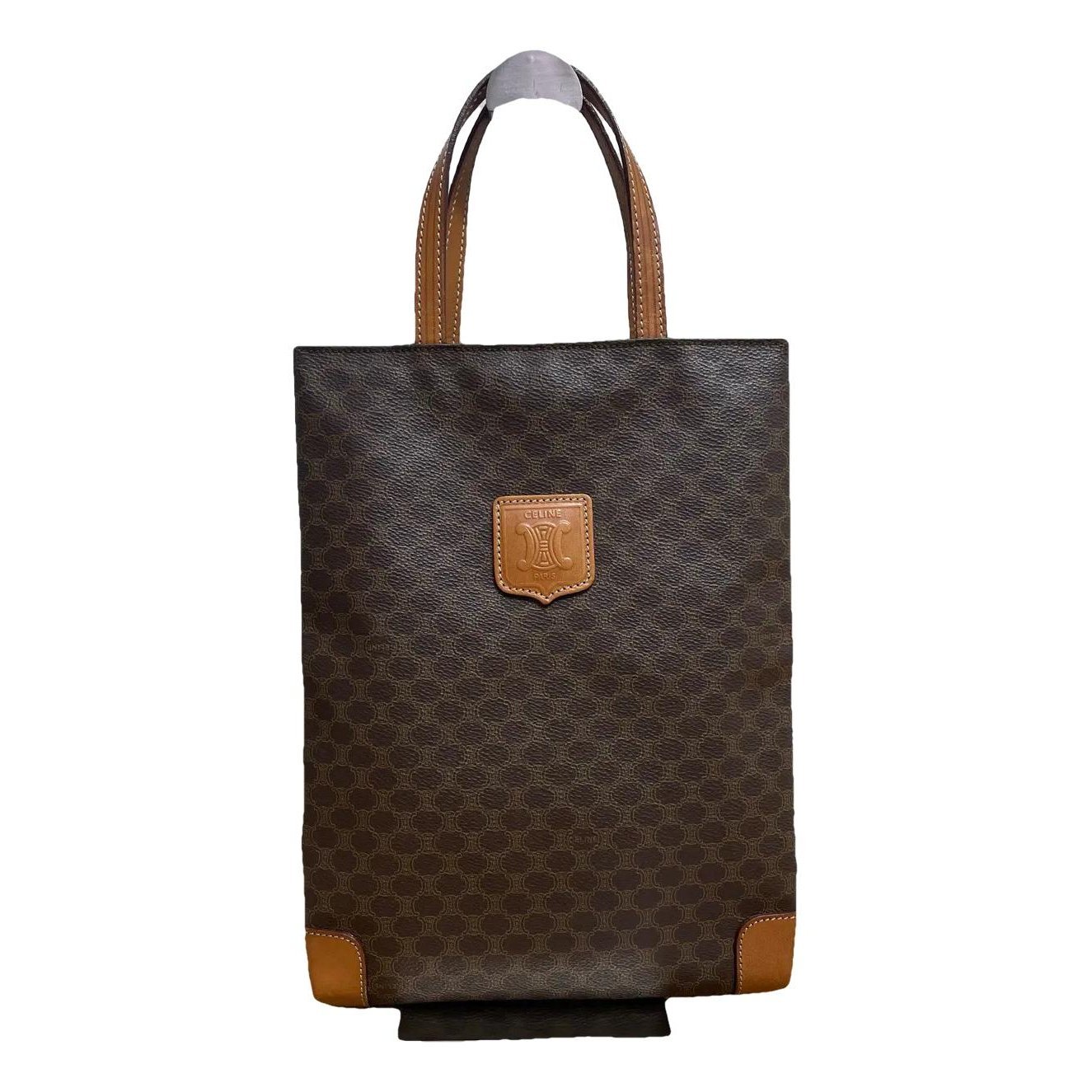 Cabas Vertical vinyl handbag