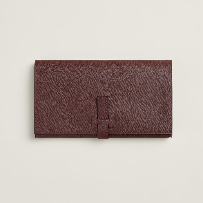 Rouge Sellier New H Passant Toutenmain Wallet