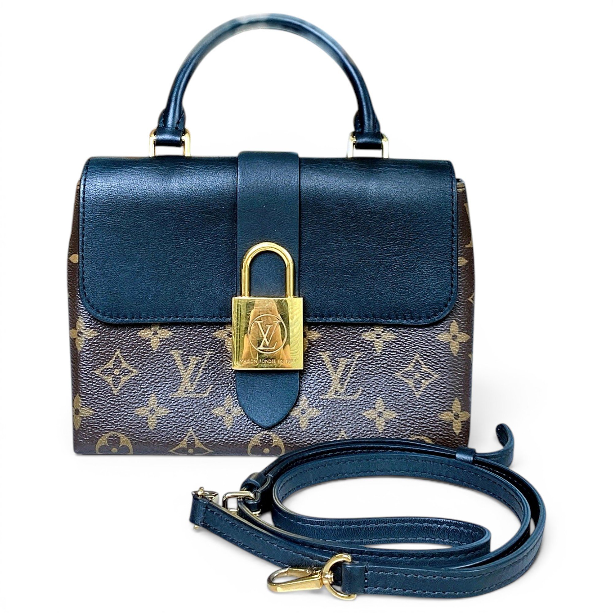 Louis Vuitton Locky BB leather handbag