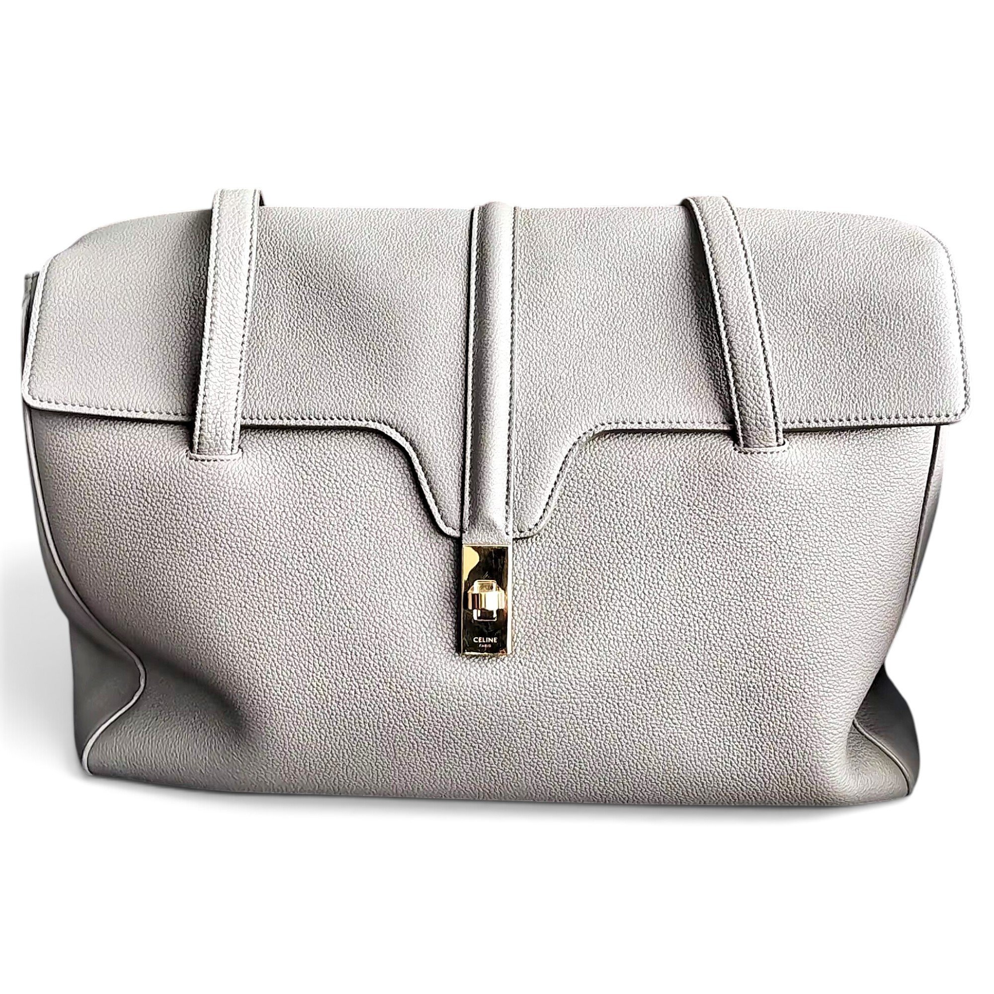 Sac 16 leather handbag