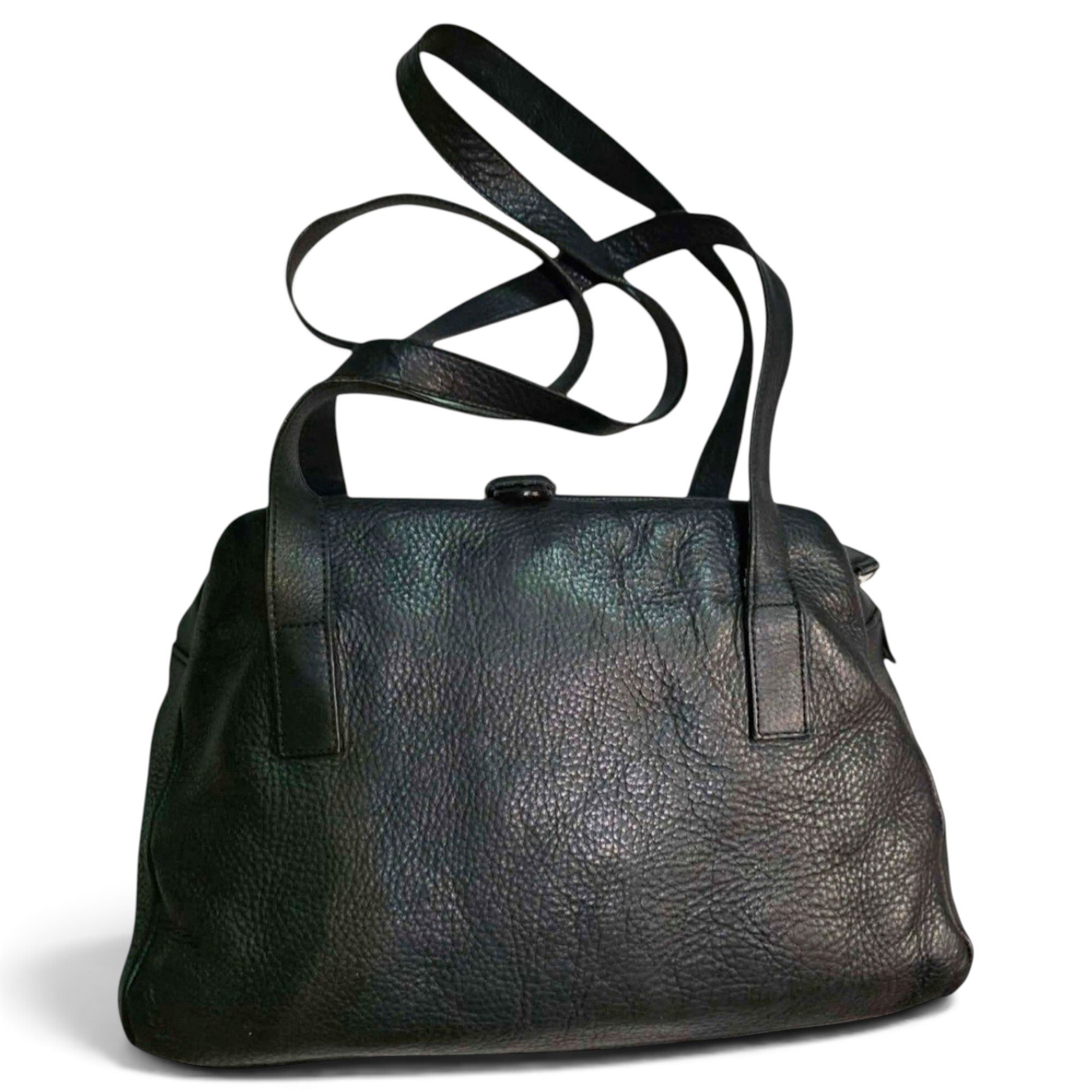 Leather handbag