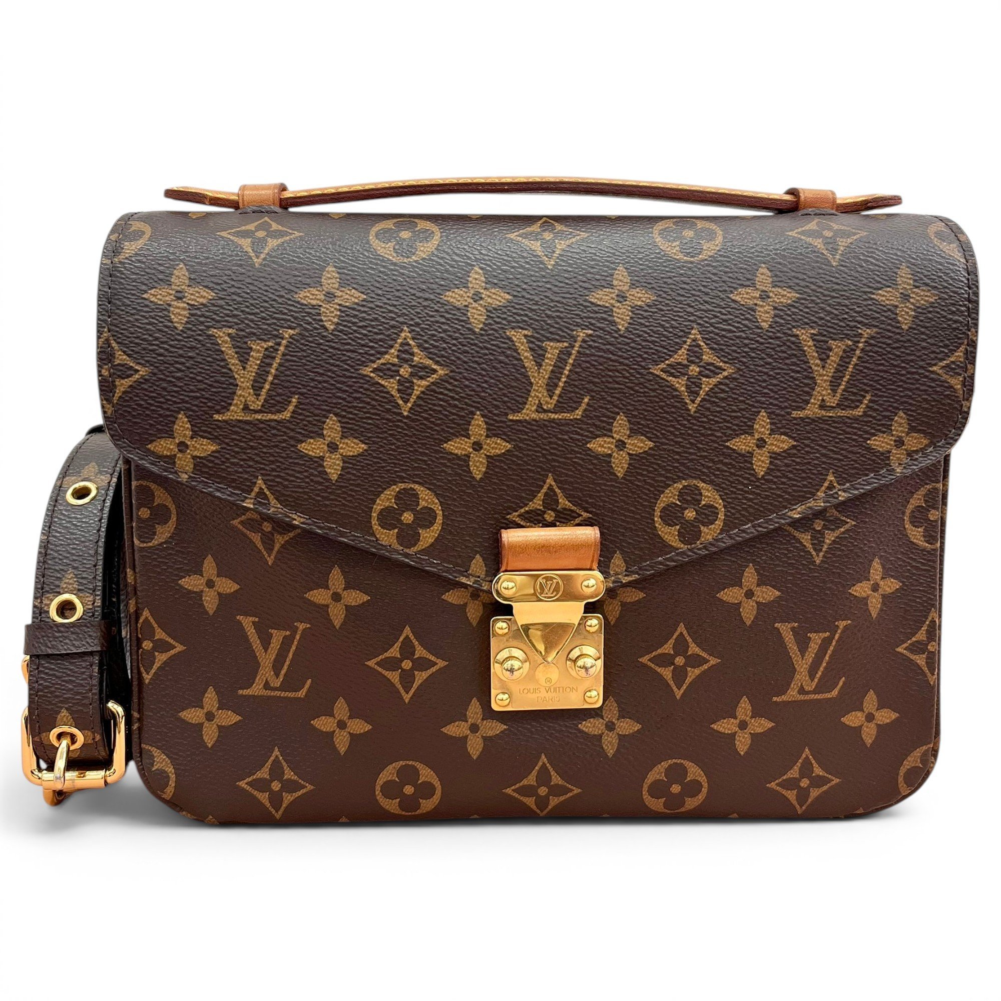 Metis leather handbag