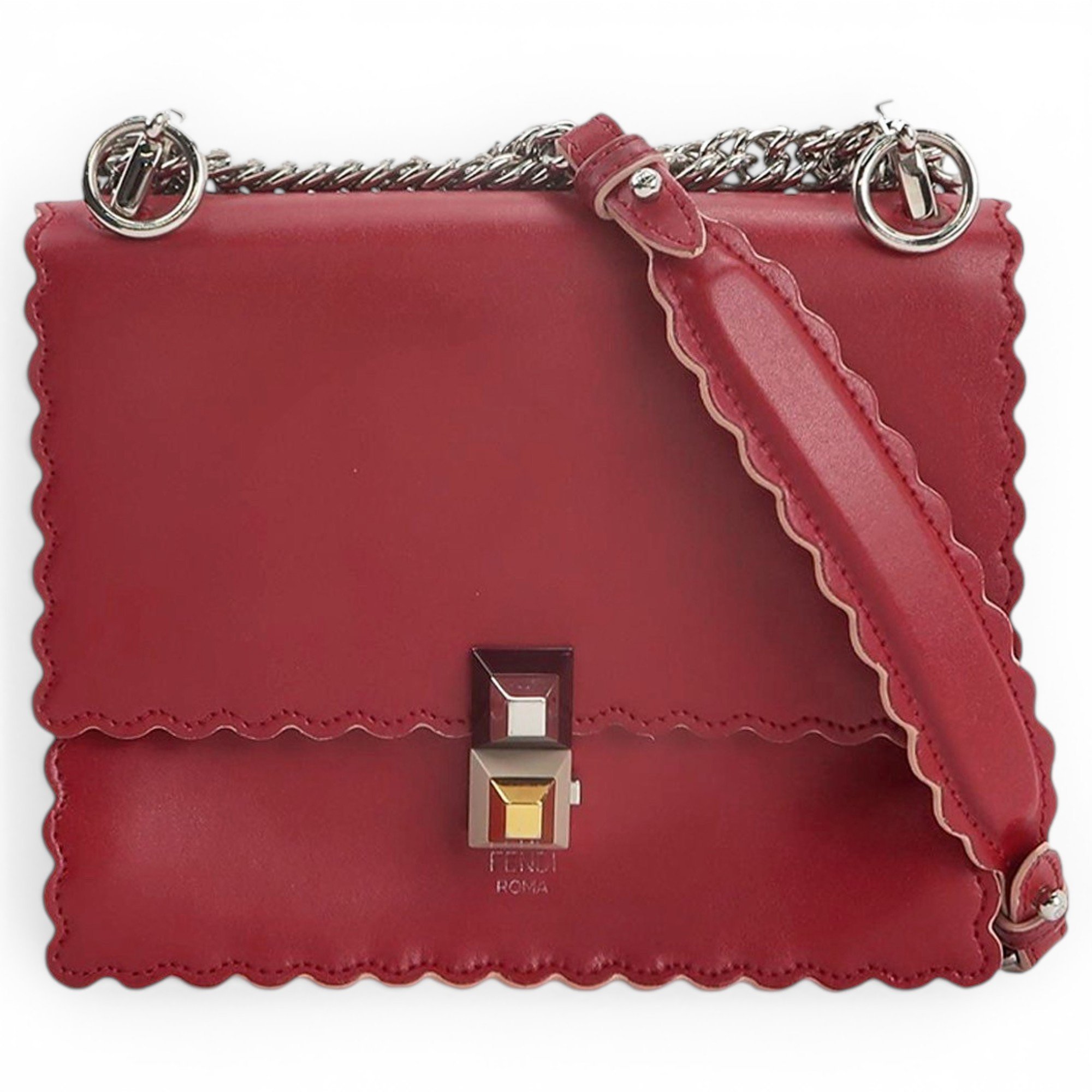 Kan I leather crossbody bag