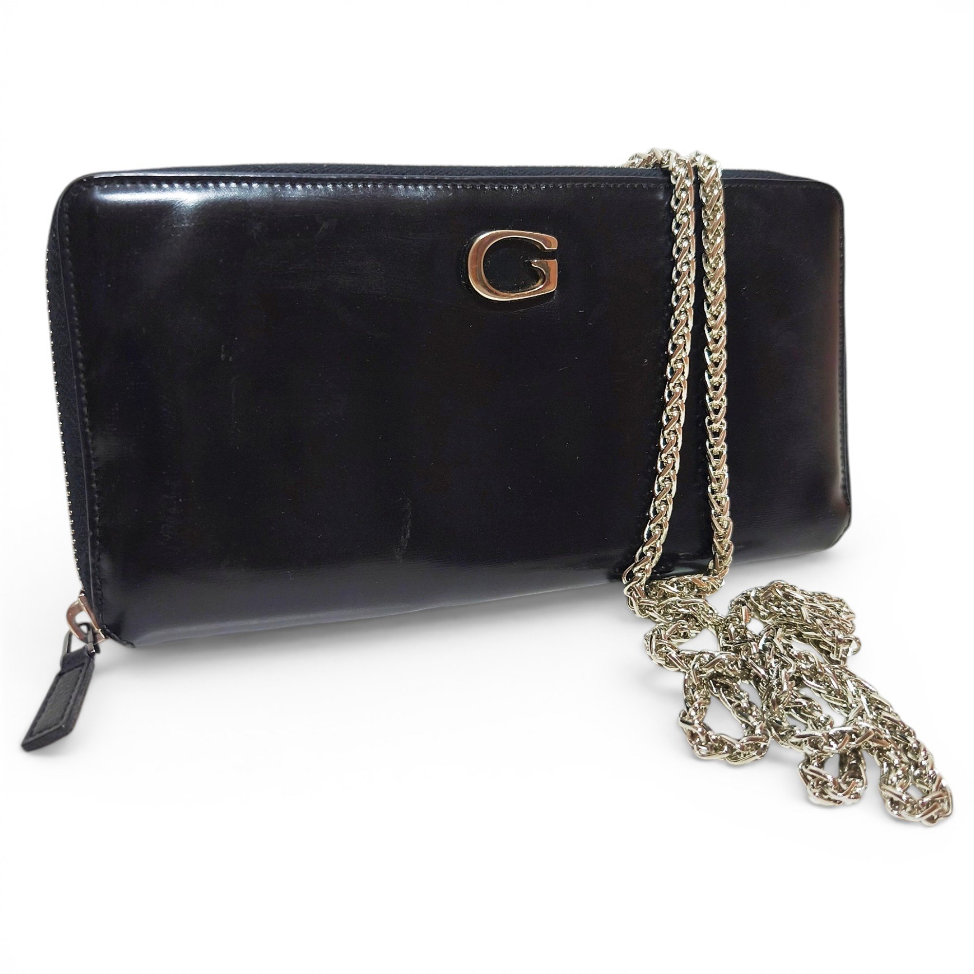 Leather crossbody bag