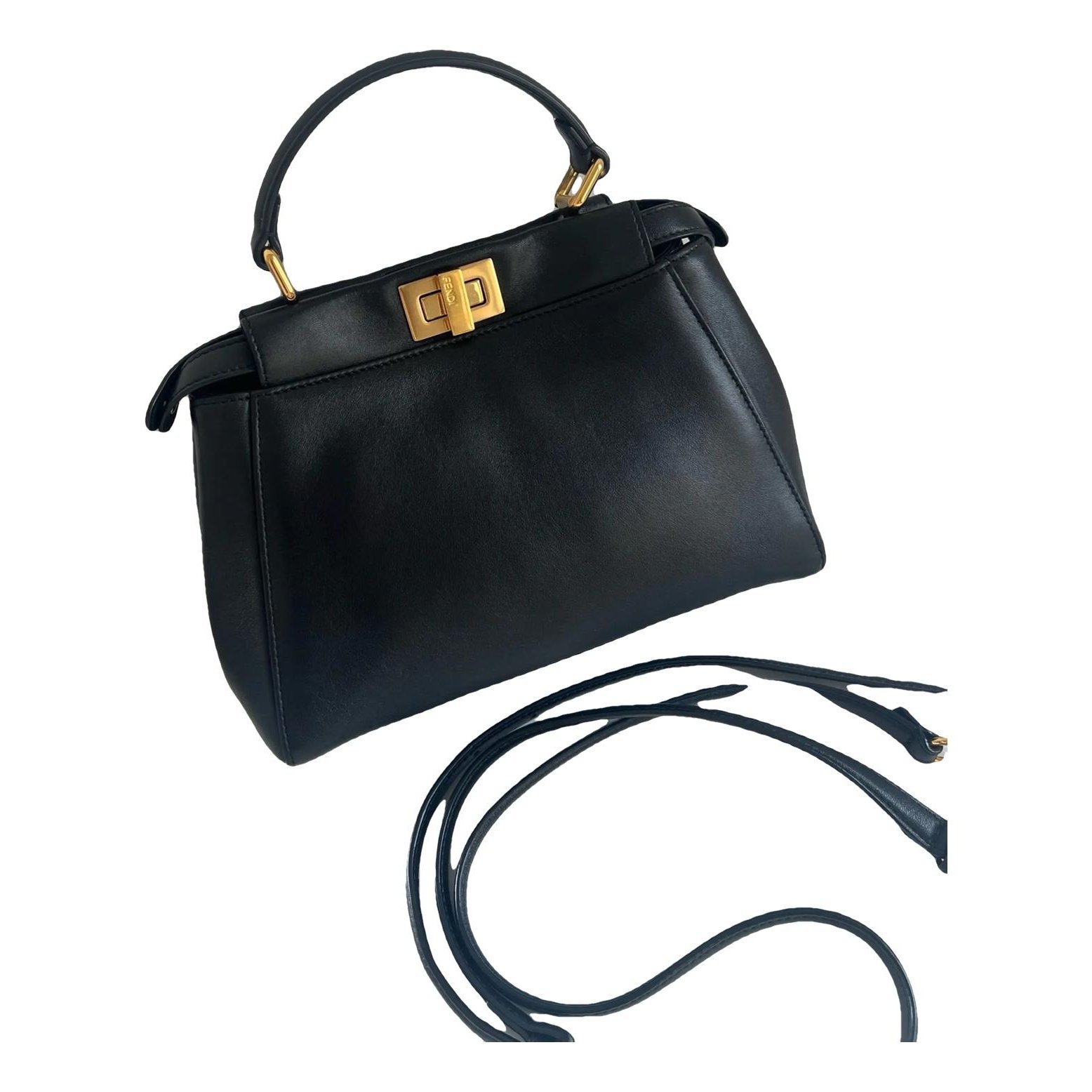 Peekaboo Essentially leather handbag