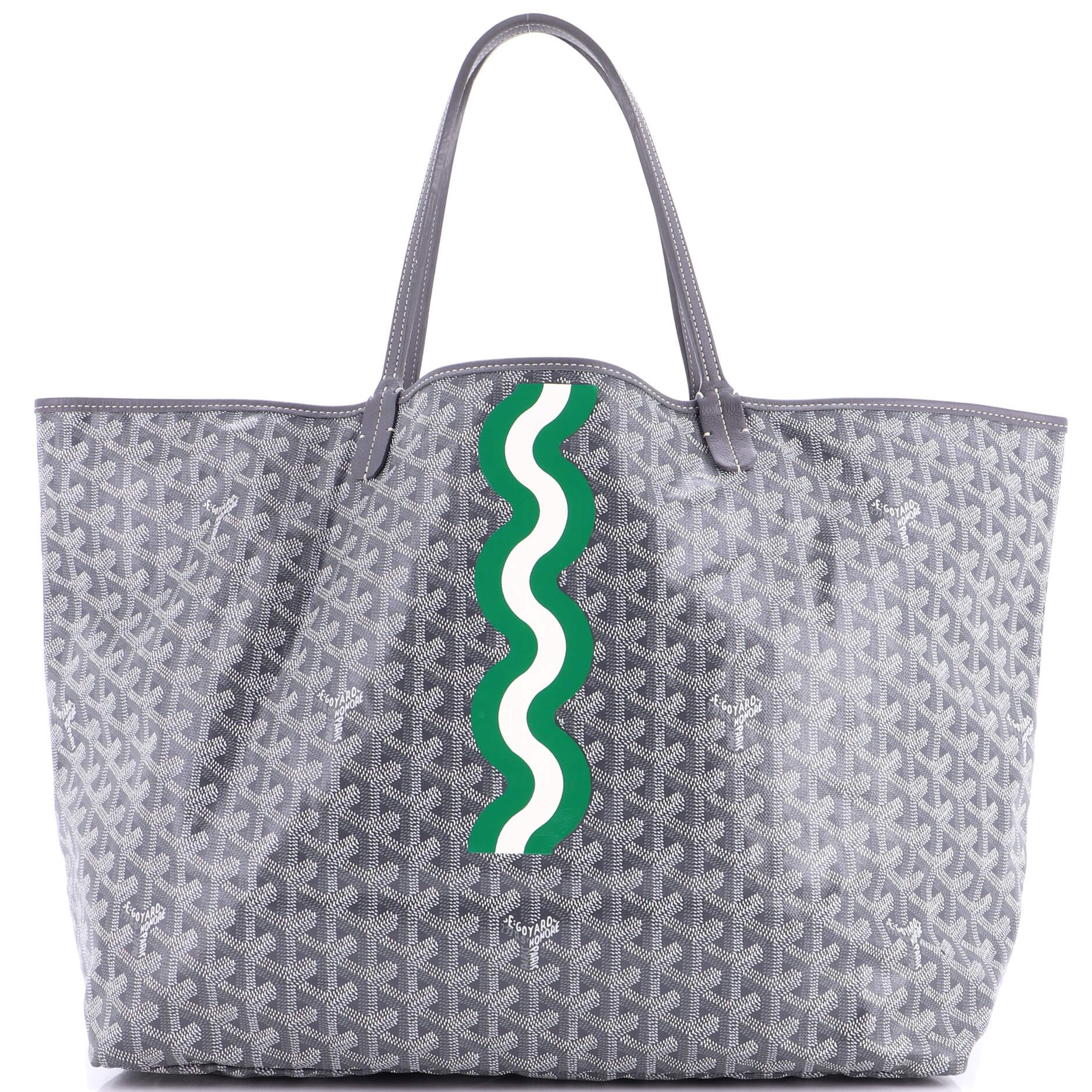 Goyard Saint Louis Tote Printed Coated Canvas GM